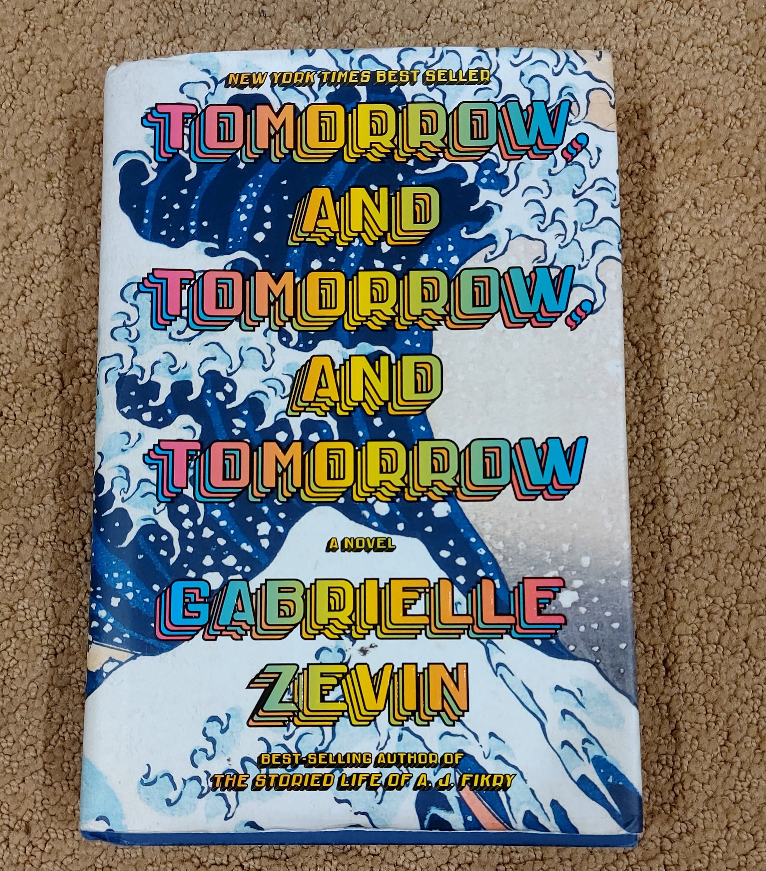 book cover of \'tomorrow and tomorrow and tomorrow\'