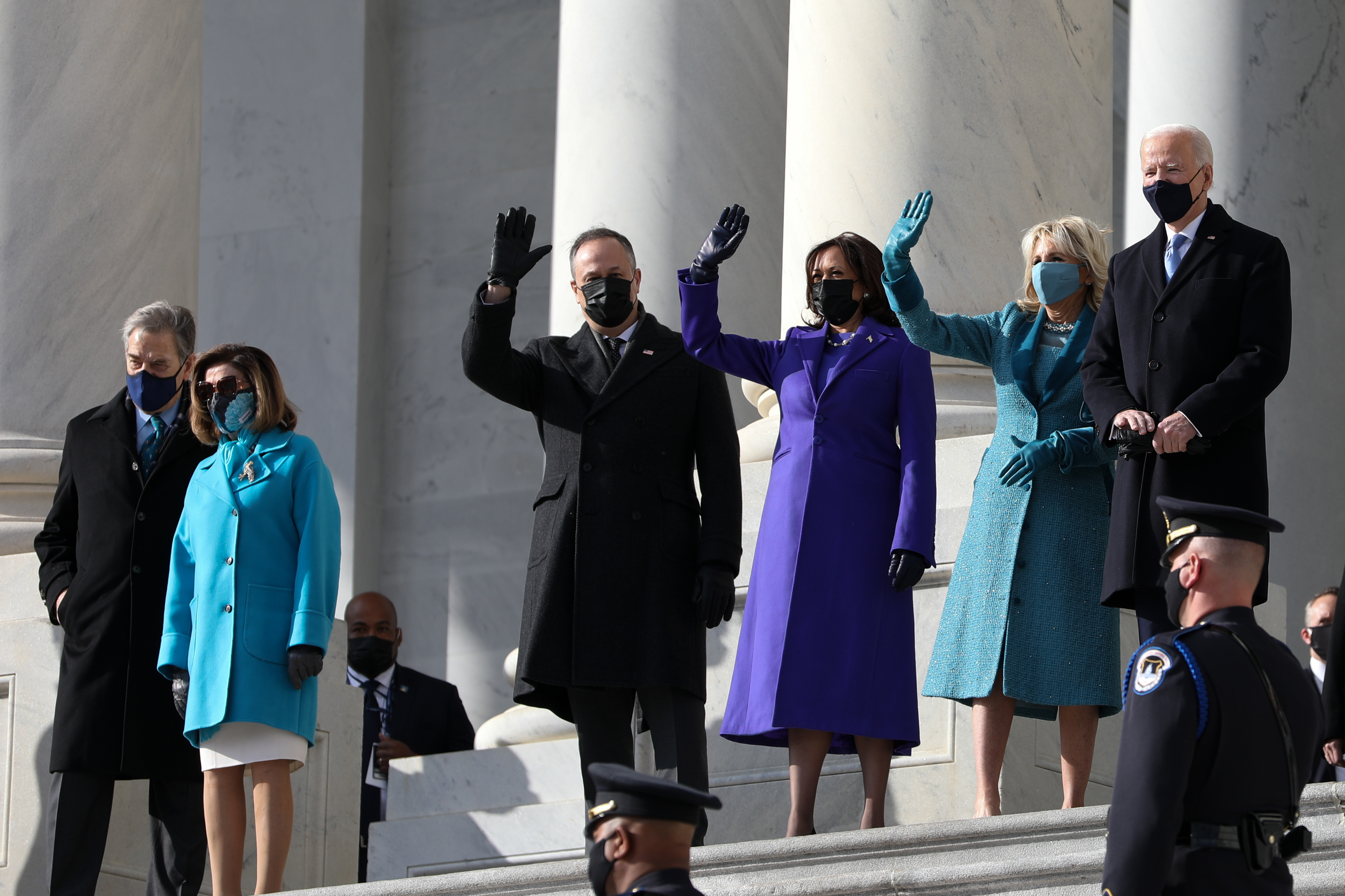 kamala harris joe biden presidential inauguration Laura Hardin
