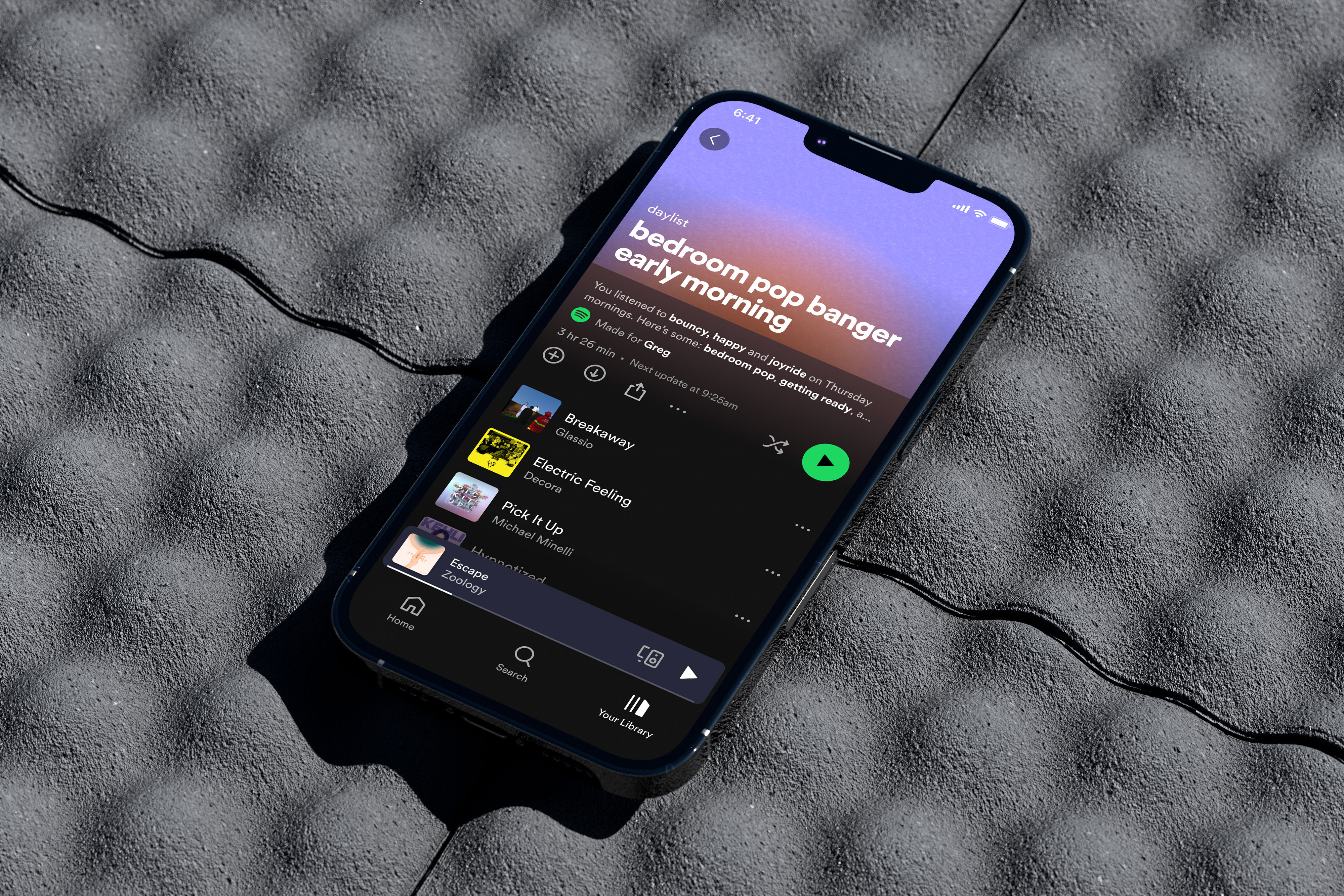 spotify daylist feature