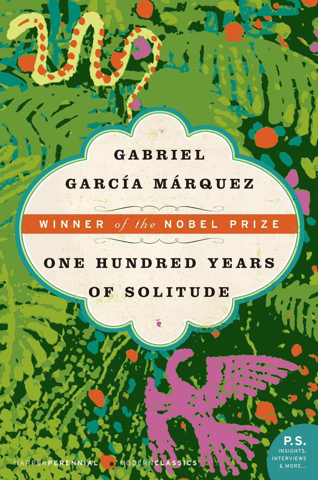 Cover of  “One hundred years of solitude”, by Gabriel García Márquez