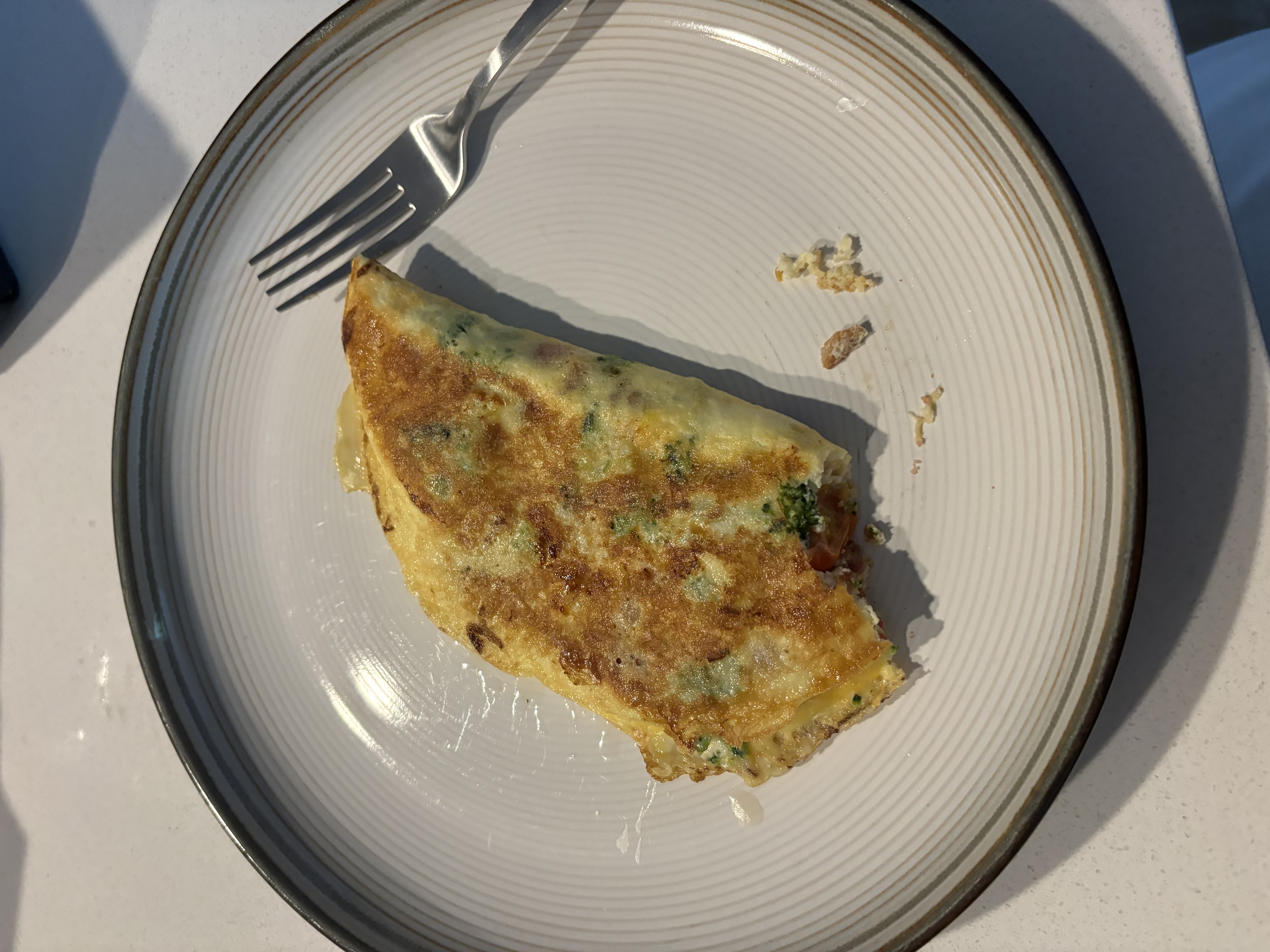 omelet on a plate