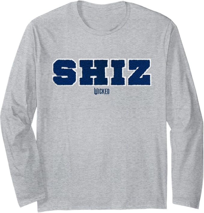 wicked Shiz University Collegiate Long Sleeve T-Shirt