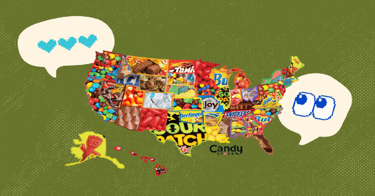 The Most Popular Halloween Candy In Each State For 2024
