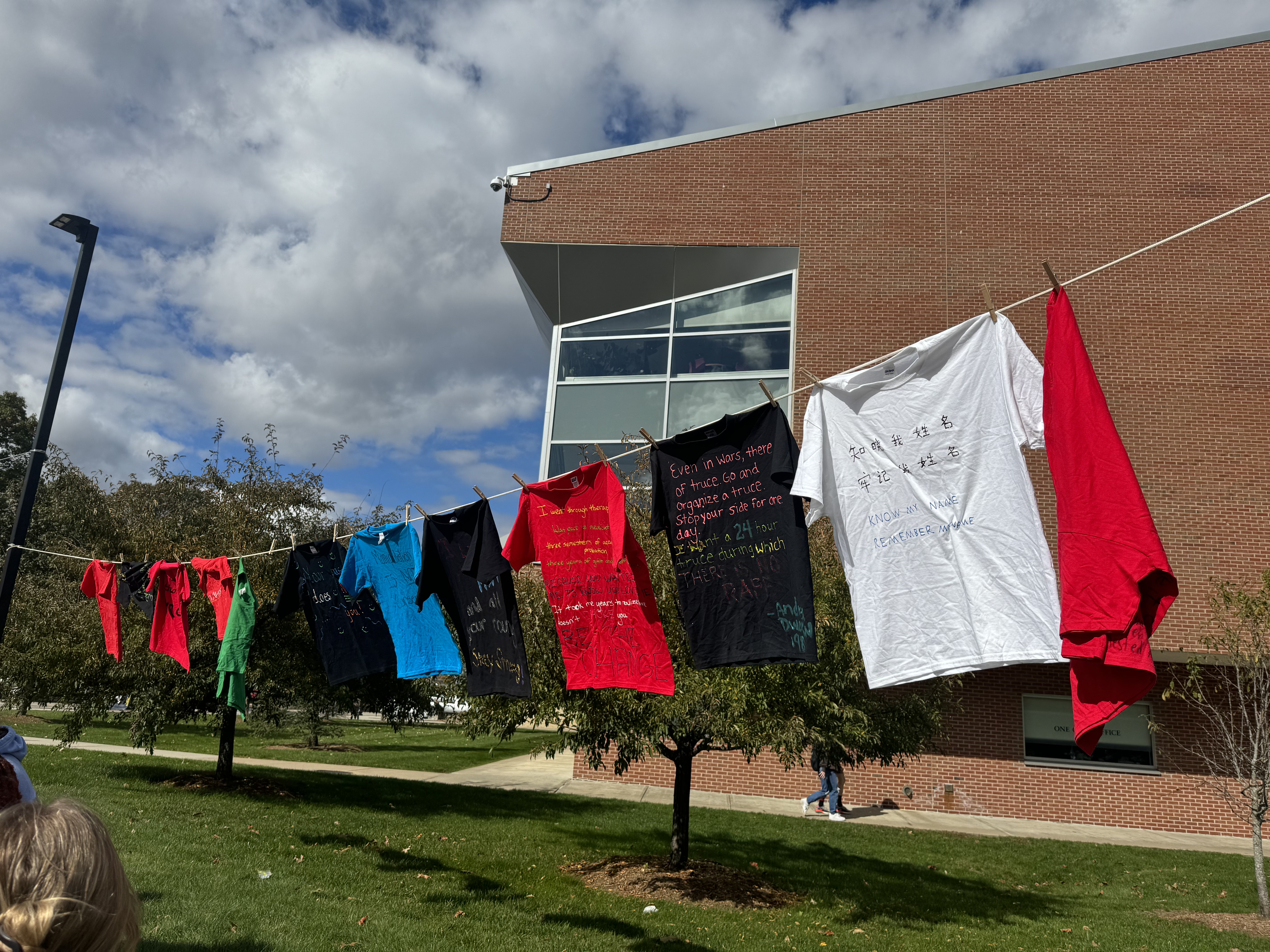 UConn Clothesline