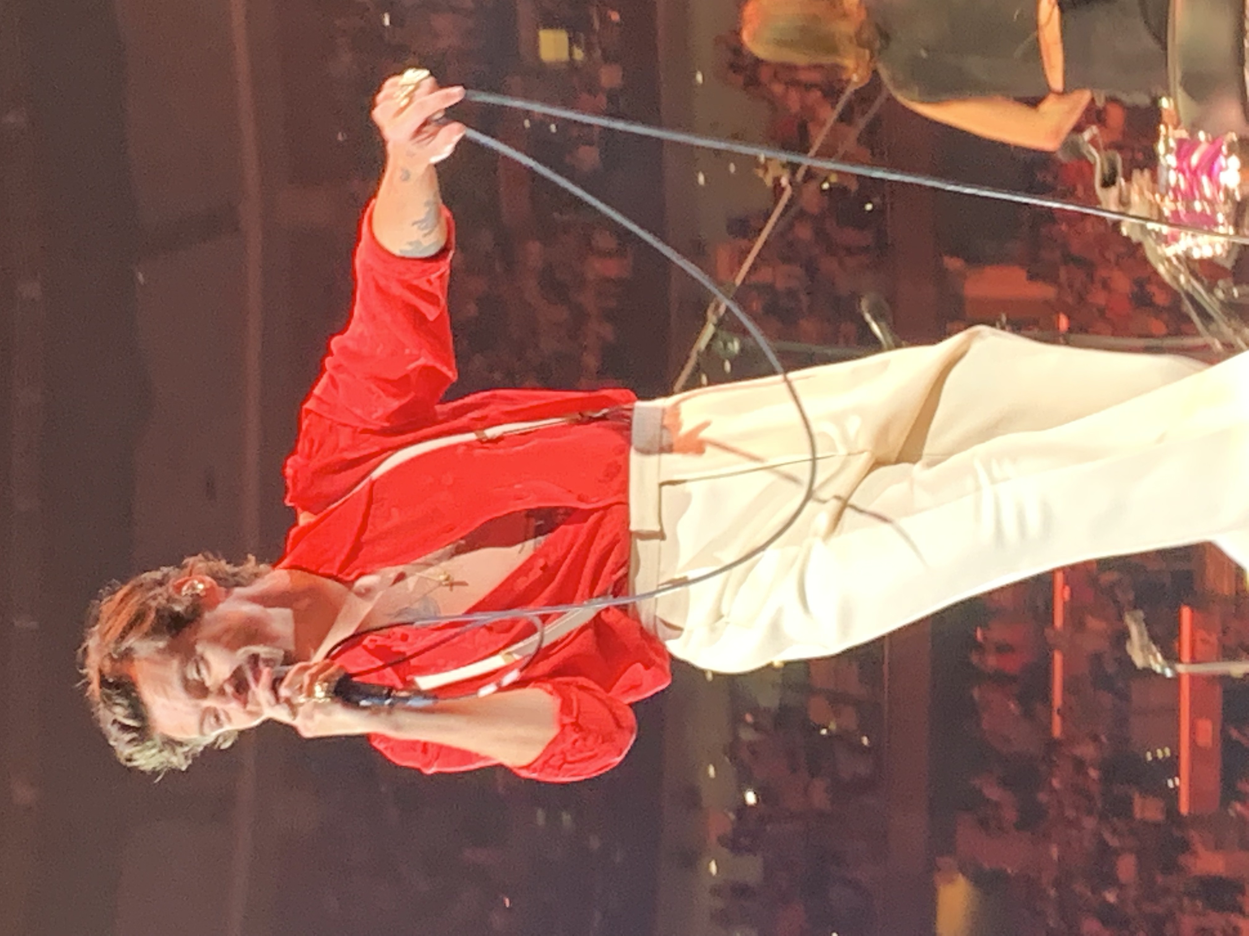 harry styles singing