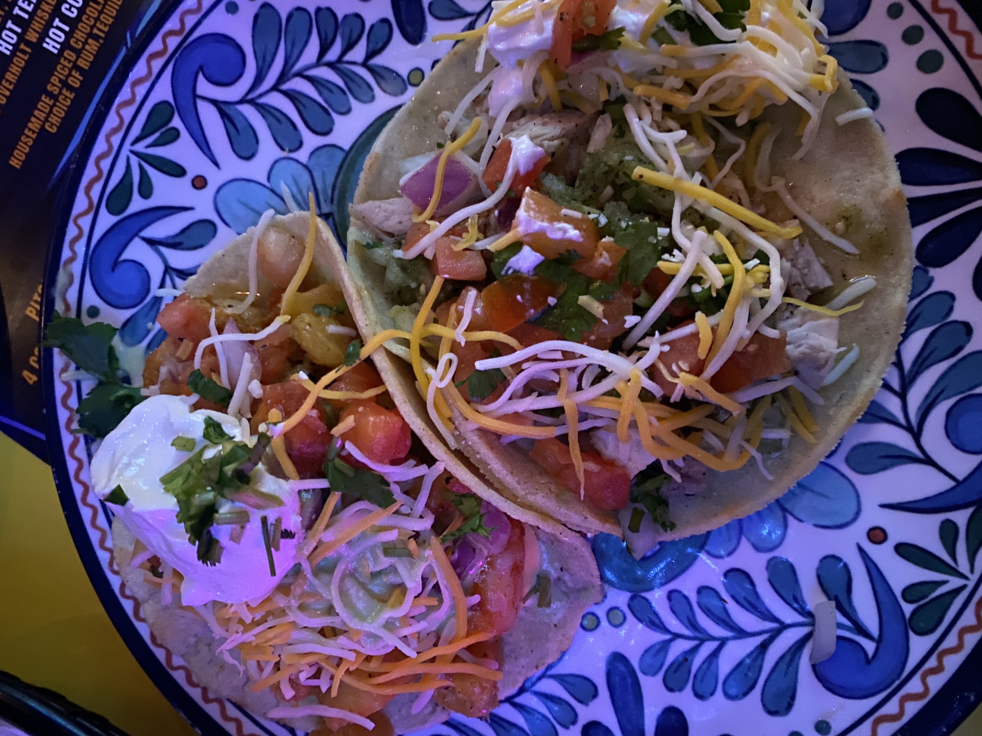 Tacos from El Techo