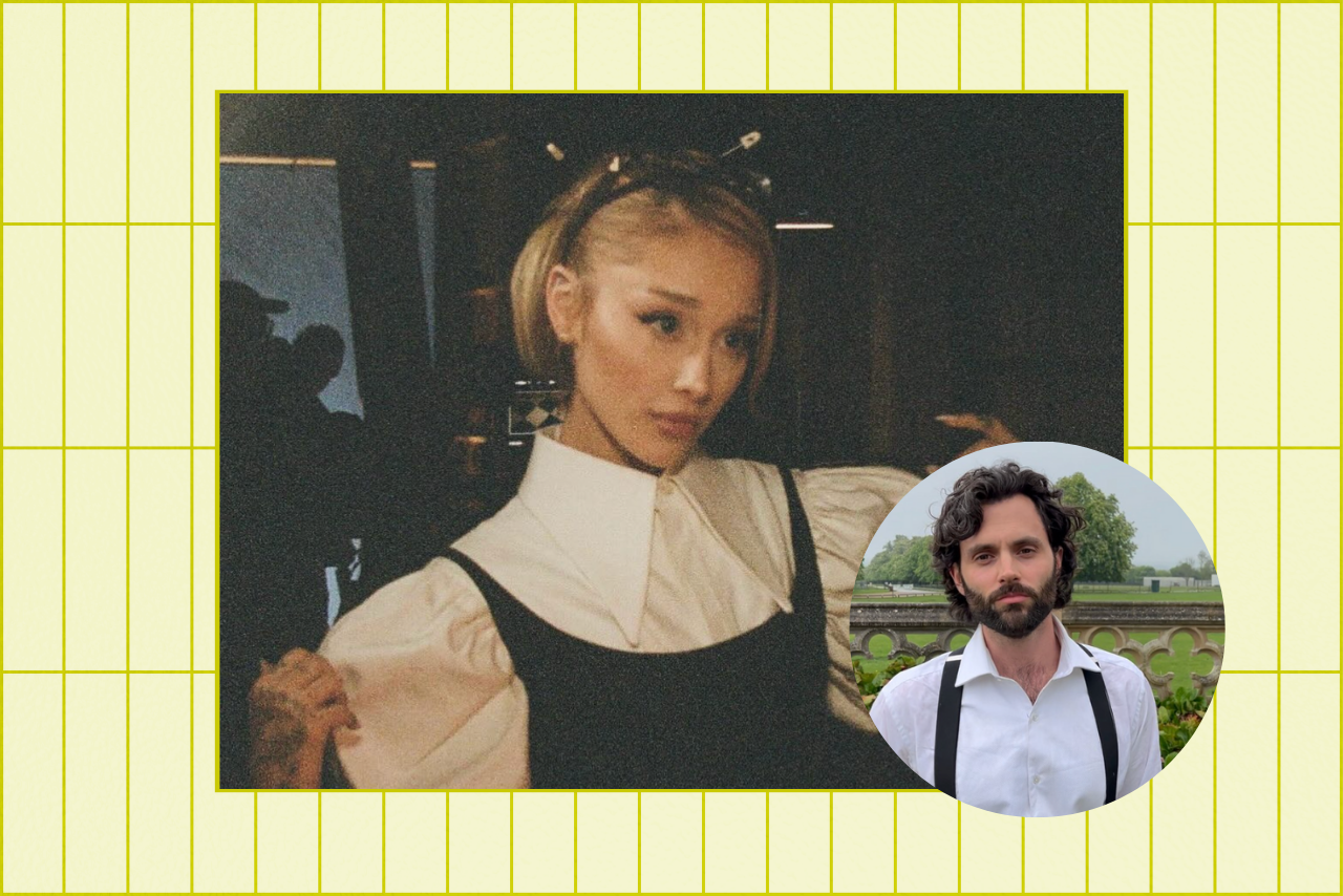 Ariana Grande and Penn Badgley