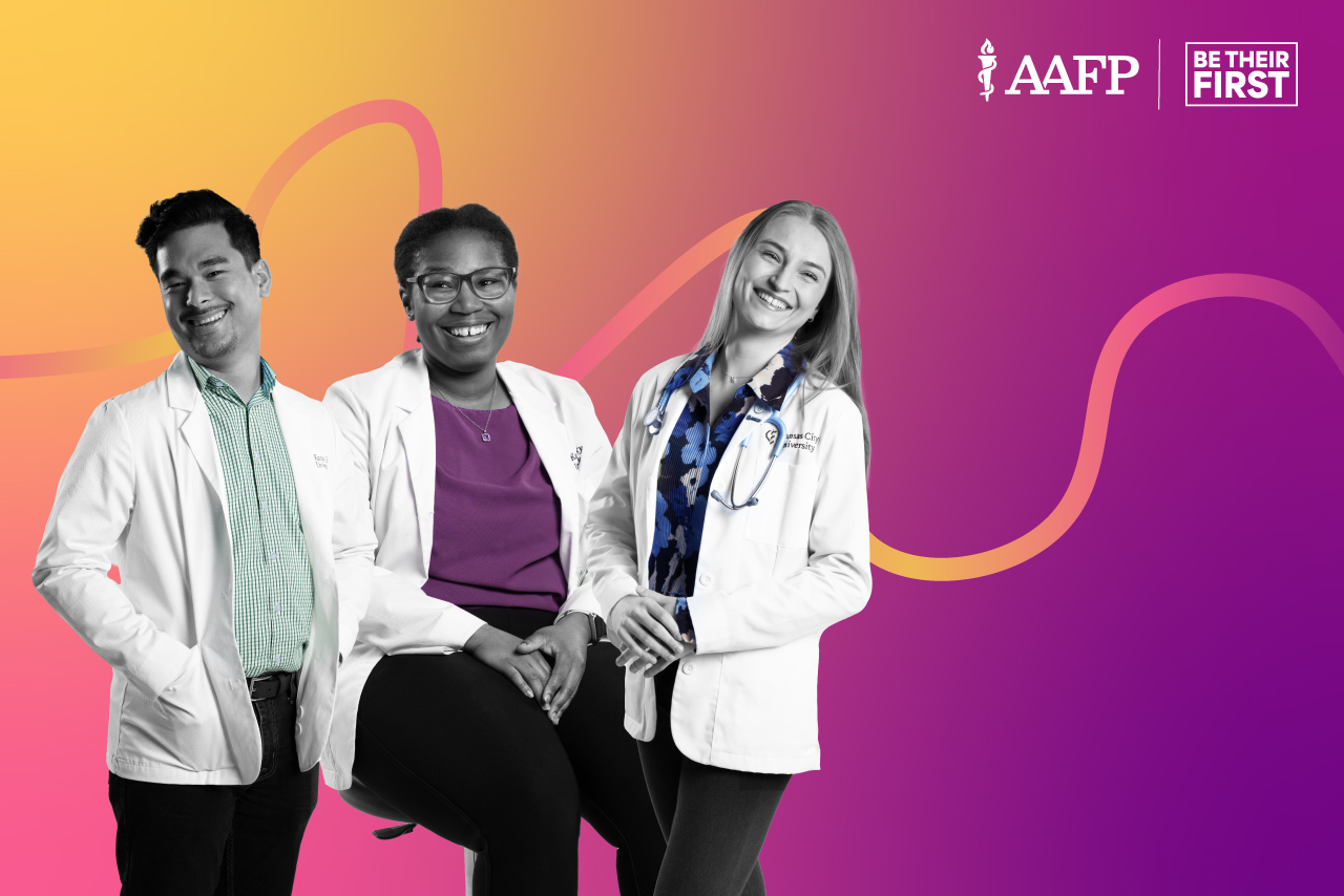 Medical Students Smiling In White Lab Coats