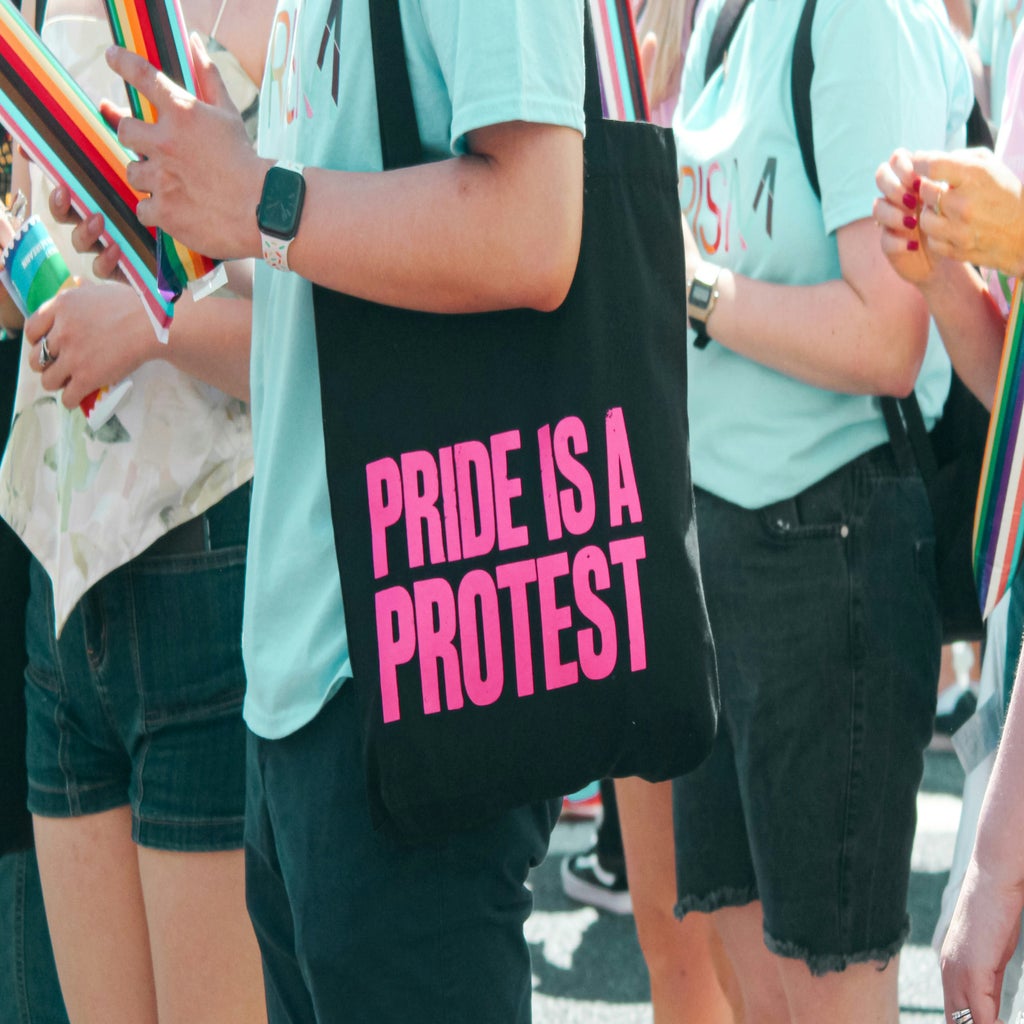 pride is a protest bag