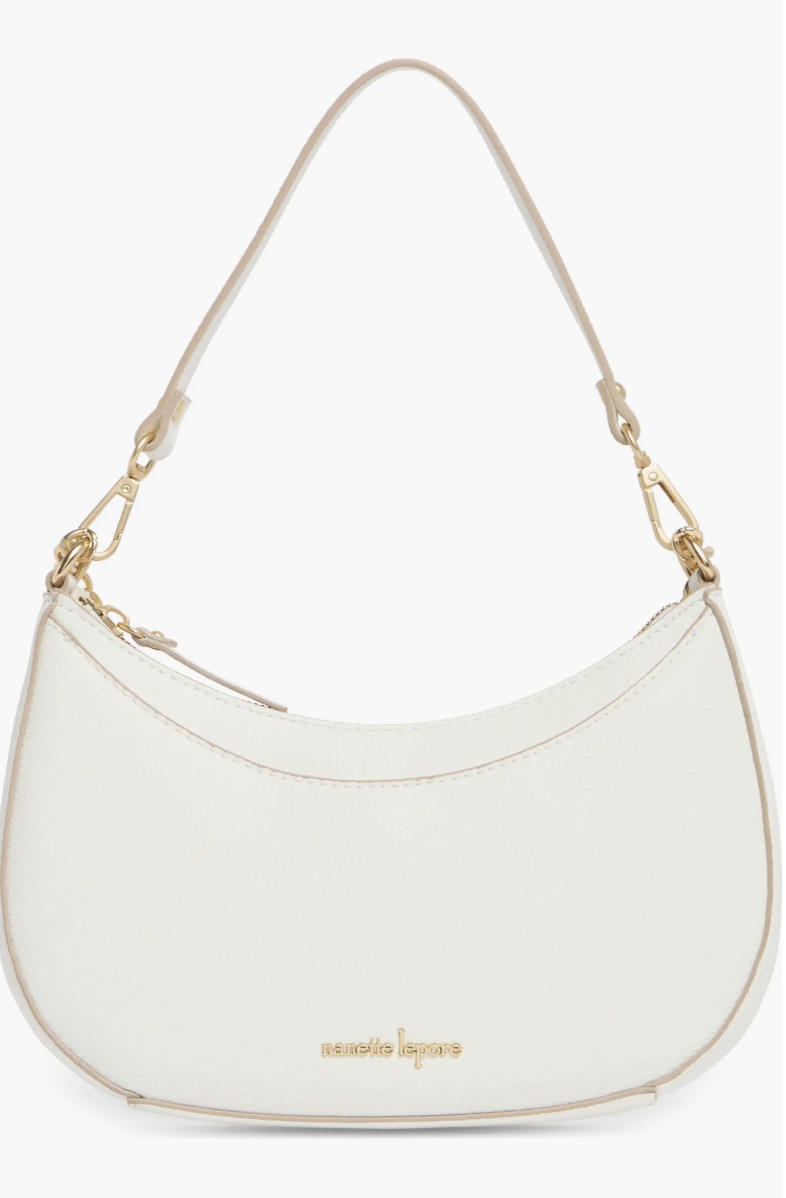 Nanette Lepore white shoulder bag