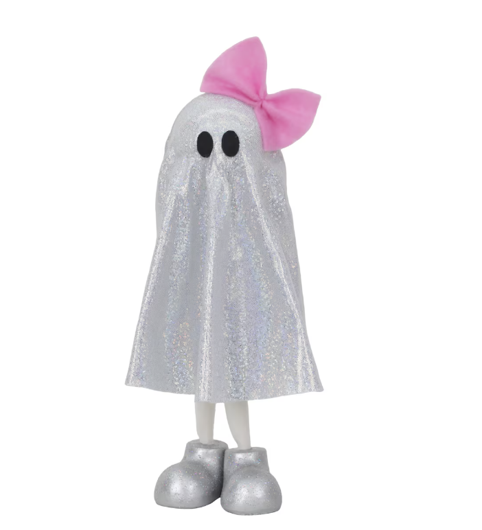 Glittery Ghost Figurine