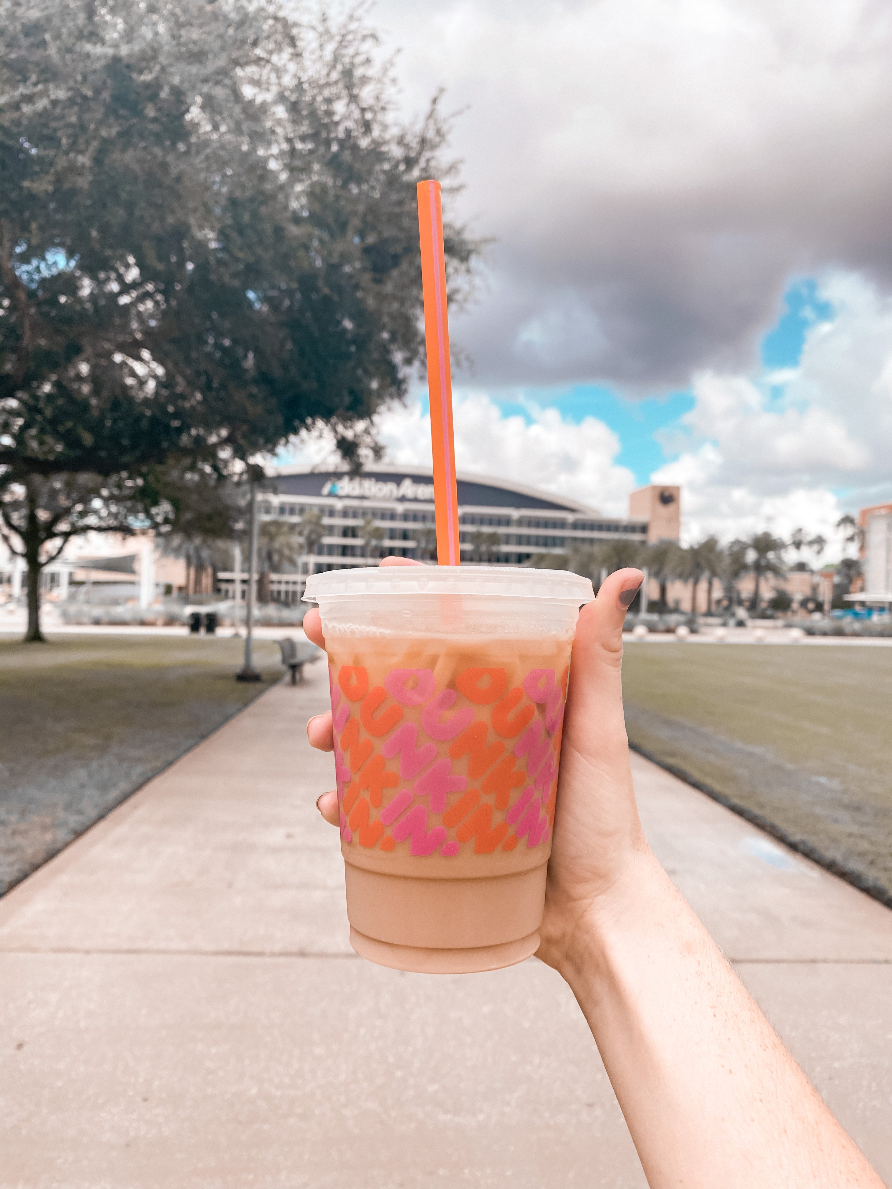 Dunkin Donuts iced drink
