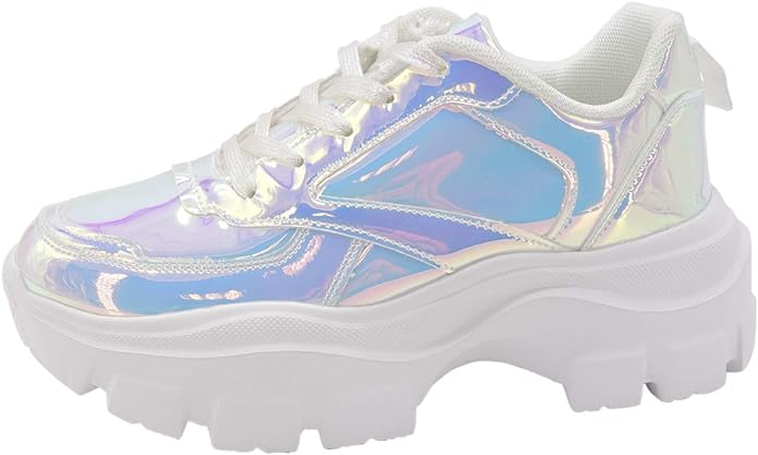 Lucky Step Chunky Dad Hologram Sneaker?width=1024&height=1024&fit=cover&auto=webp