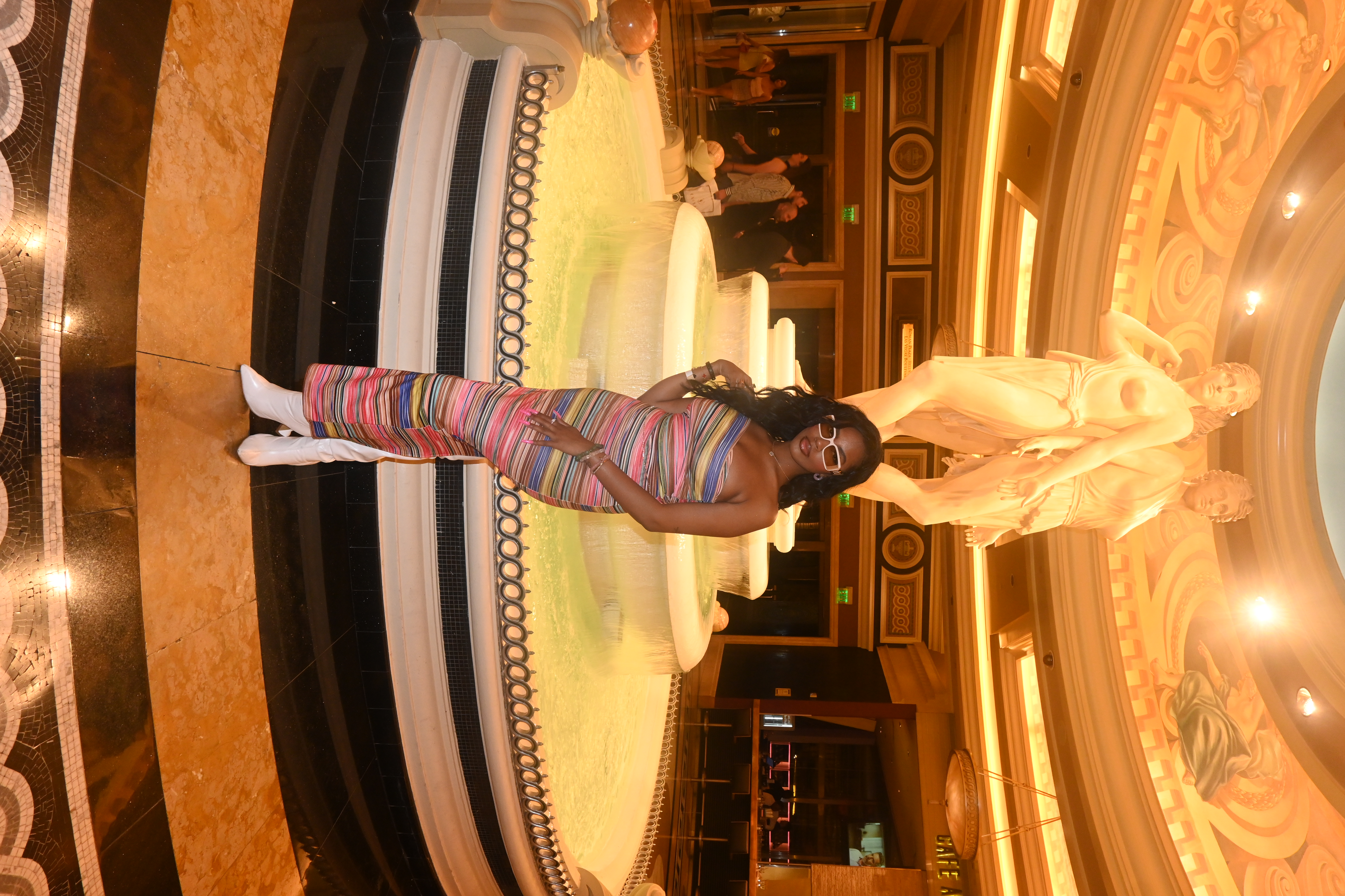 date night look Skyy Walker-Davis