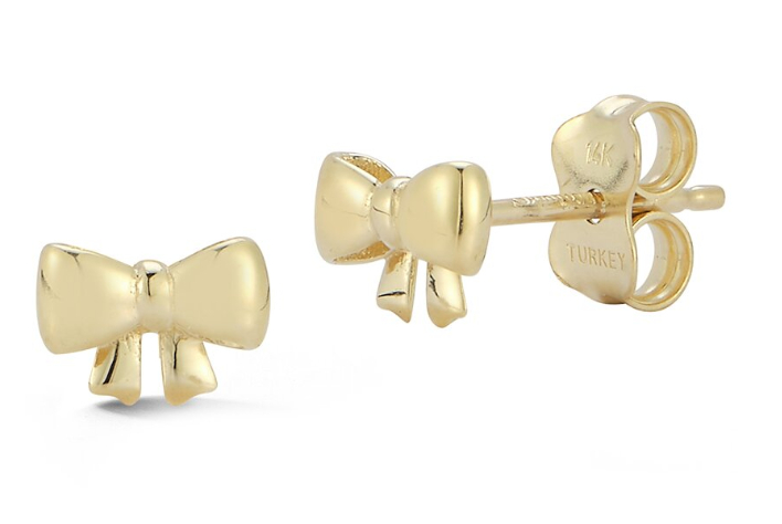 bow earrings
