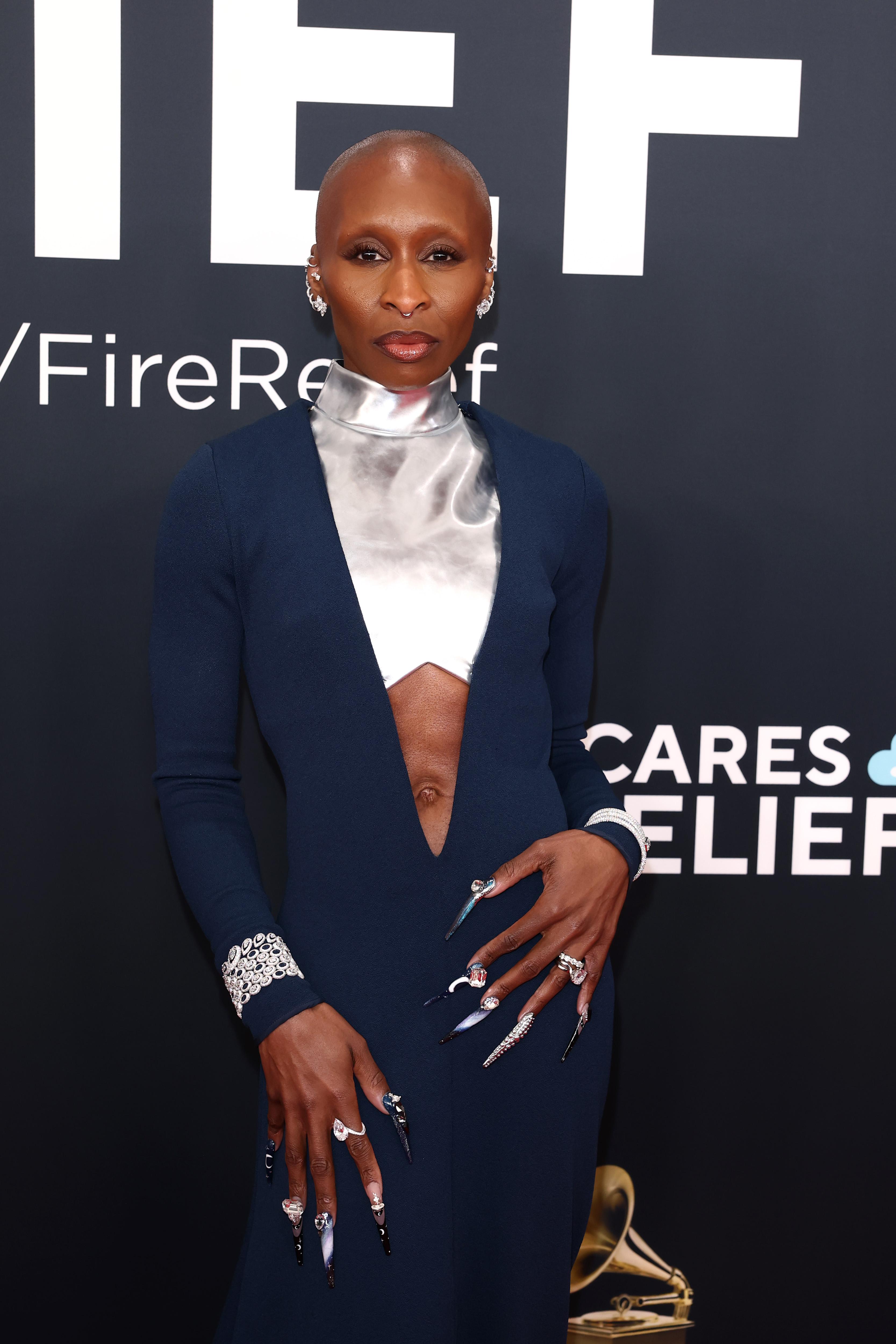 cynthia erivo at the 2025 grammy awards