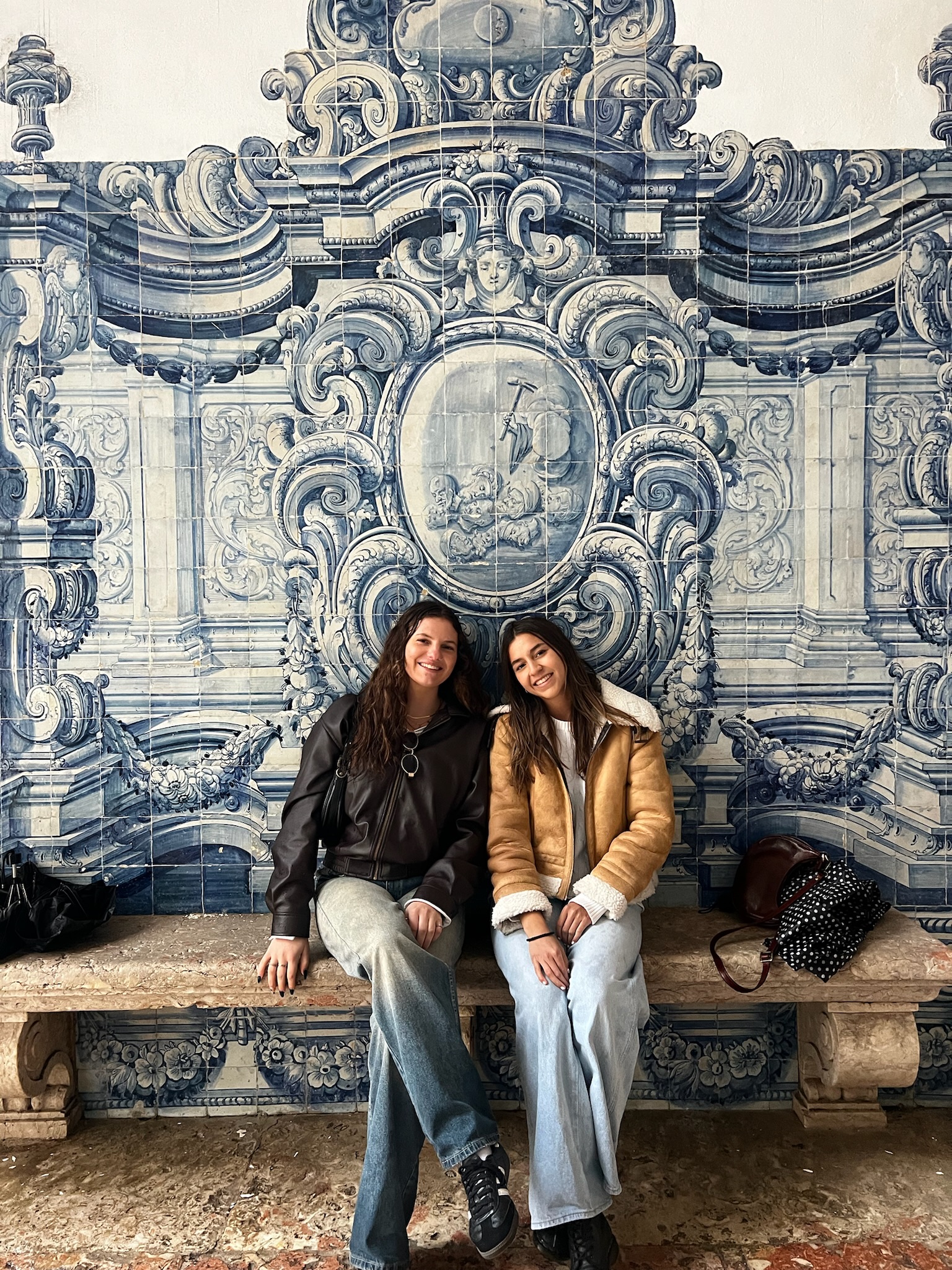 Friends in Lisbon Portugal