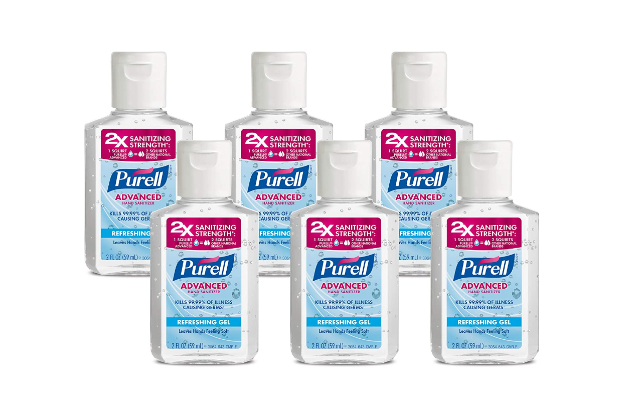 clear bottle hand hand sanitizer summer internship essentials