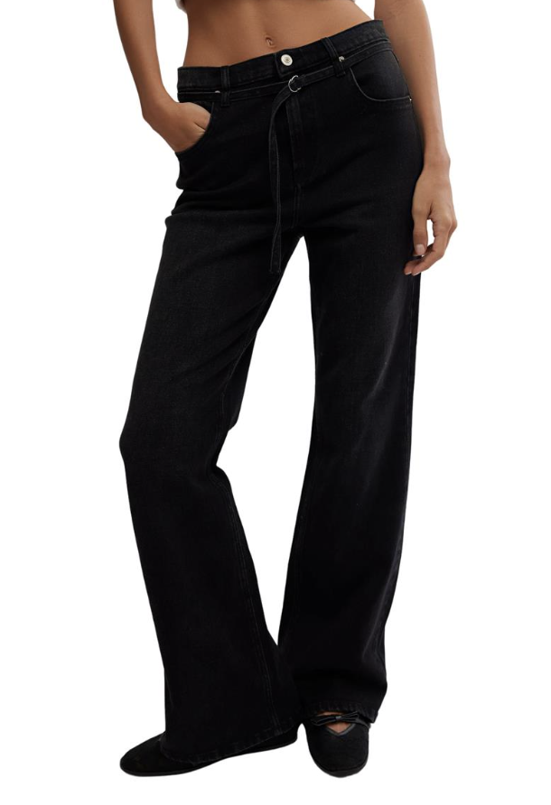 Free People A Line Jeans