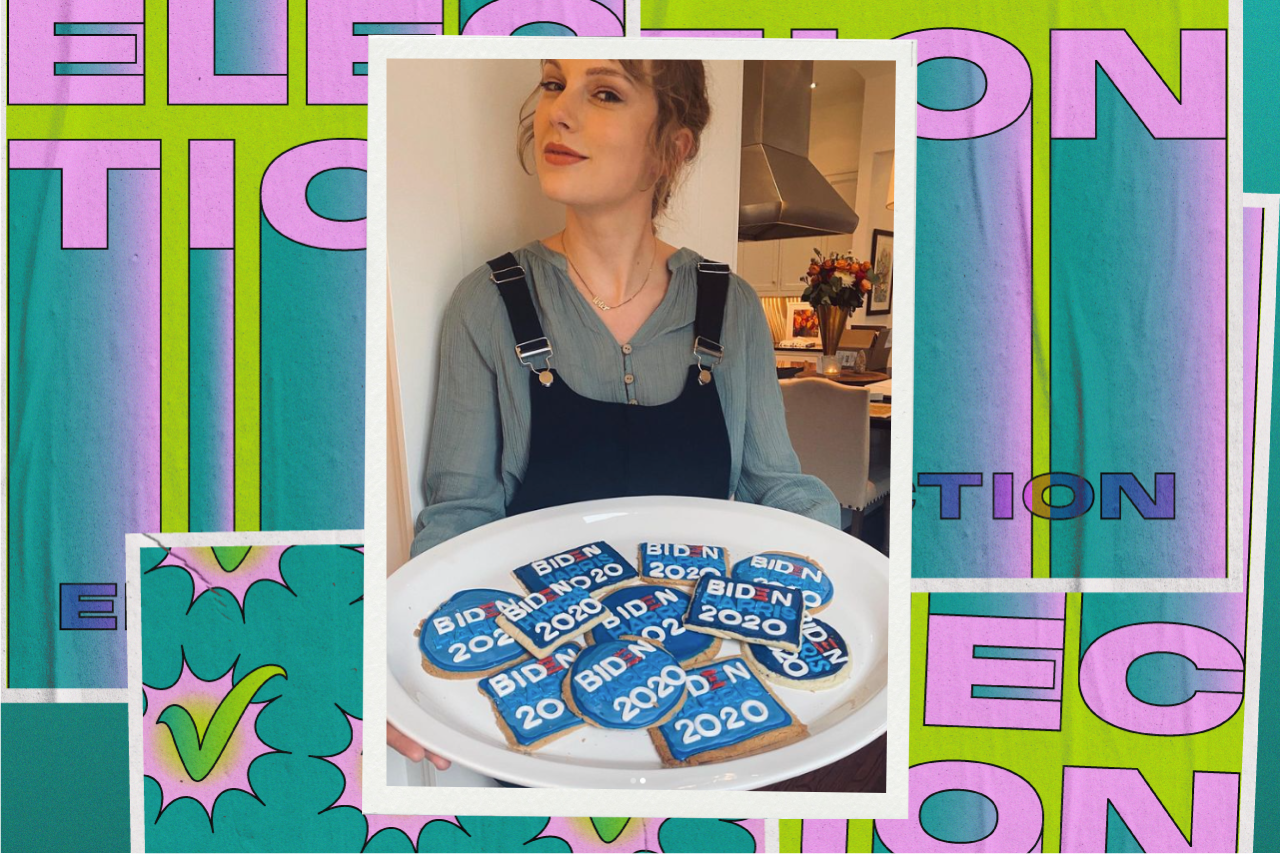 taylor swift harris endorsement