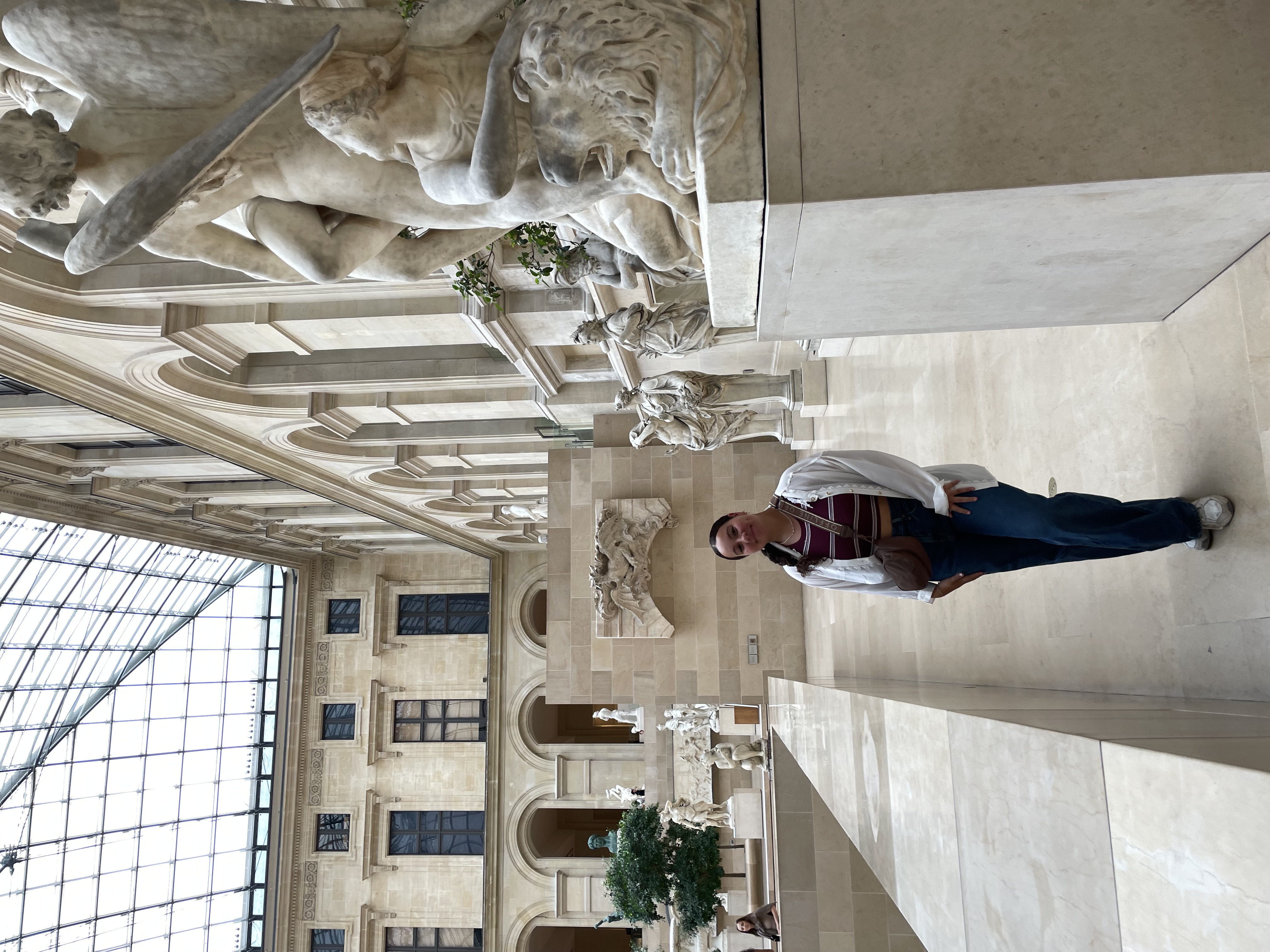 Image of me in the Lourve.
