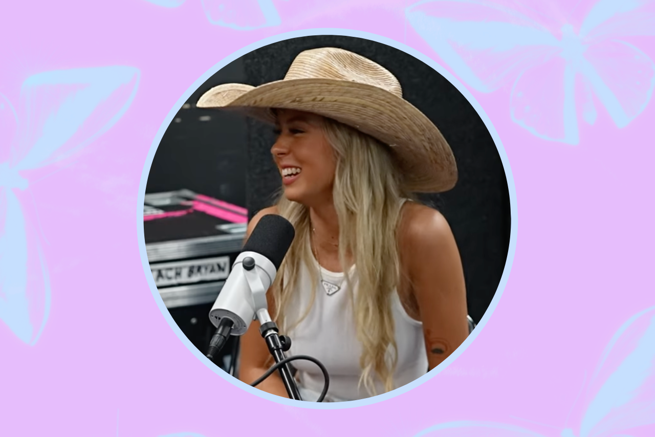 Hawk Tuah girl, aka Hailey Welch, on the \'Plan Bri\' podcast