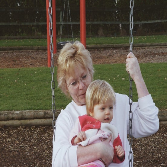 skylar strudwick with her grandmother