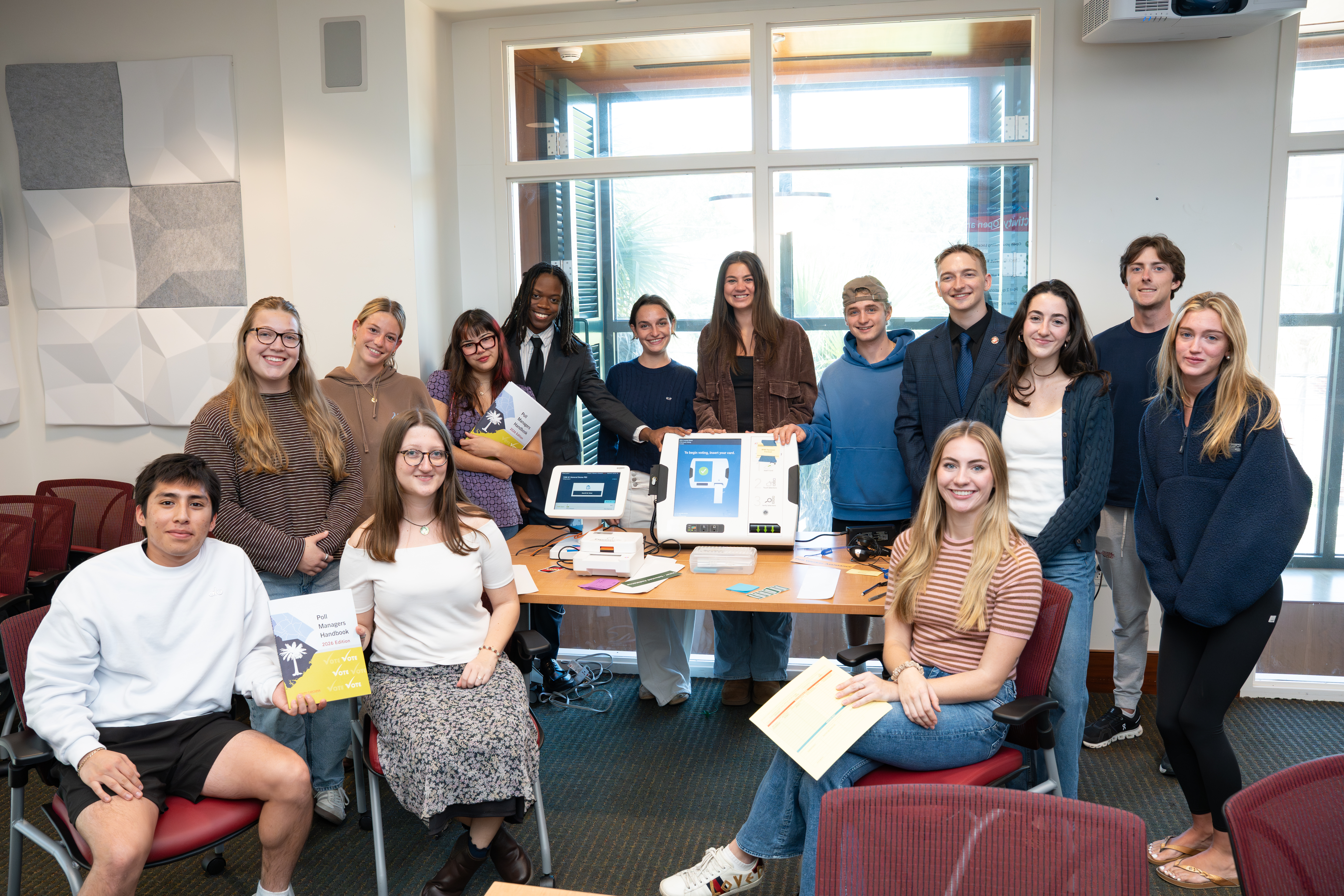College of Charleston Democracy in Action class