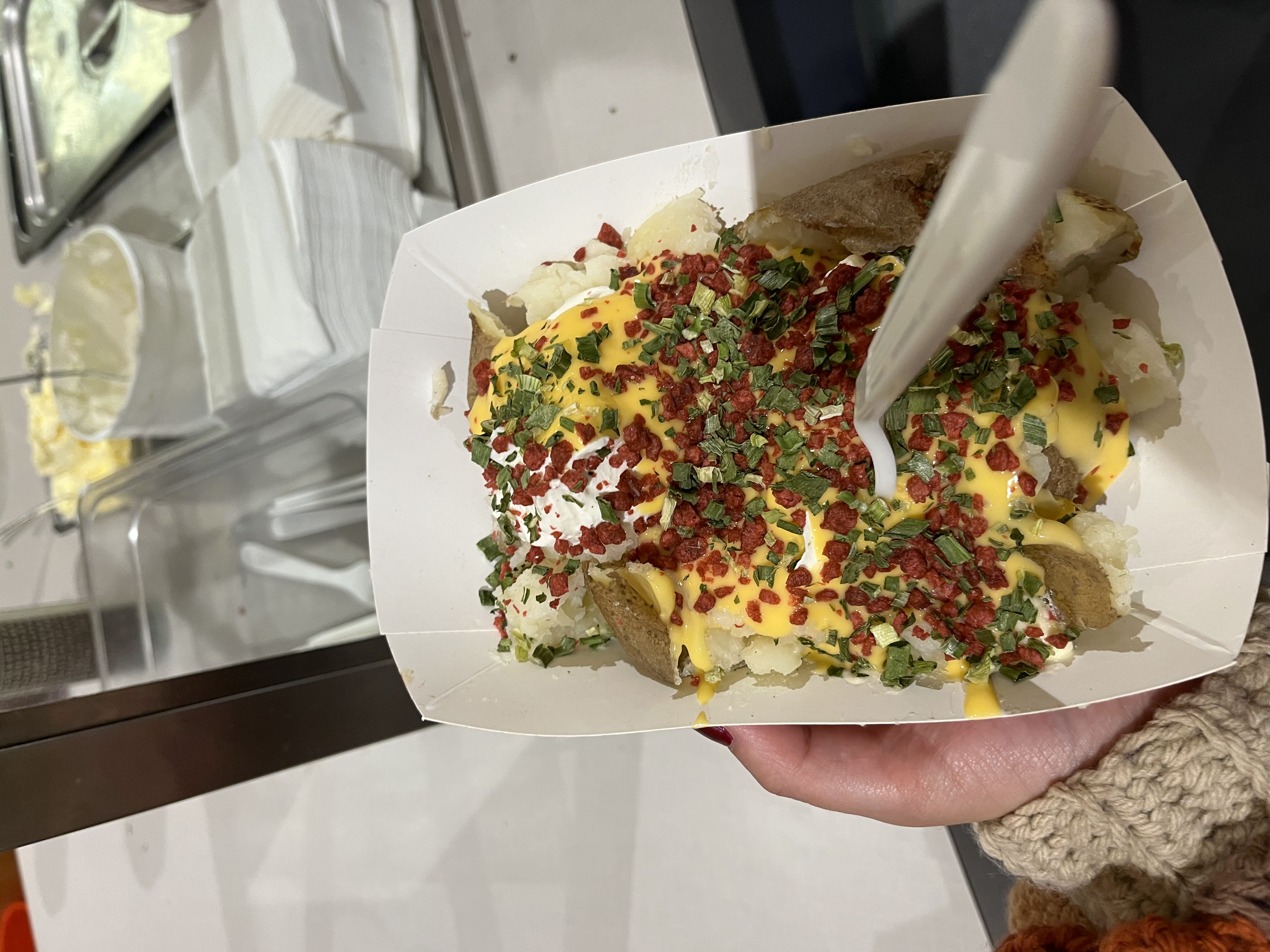 Maine Potatoes Loaded Baked Potato