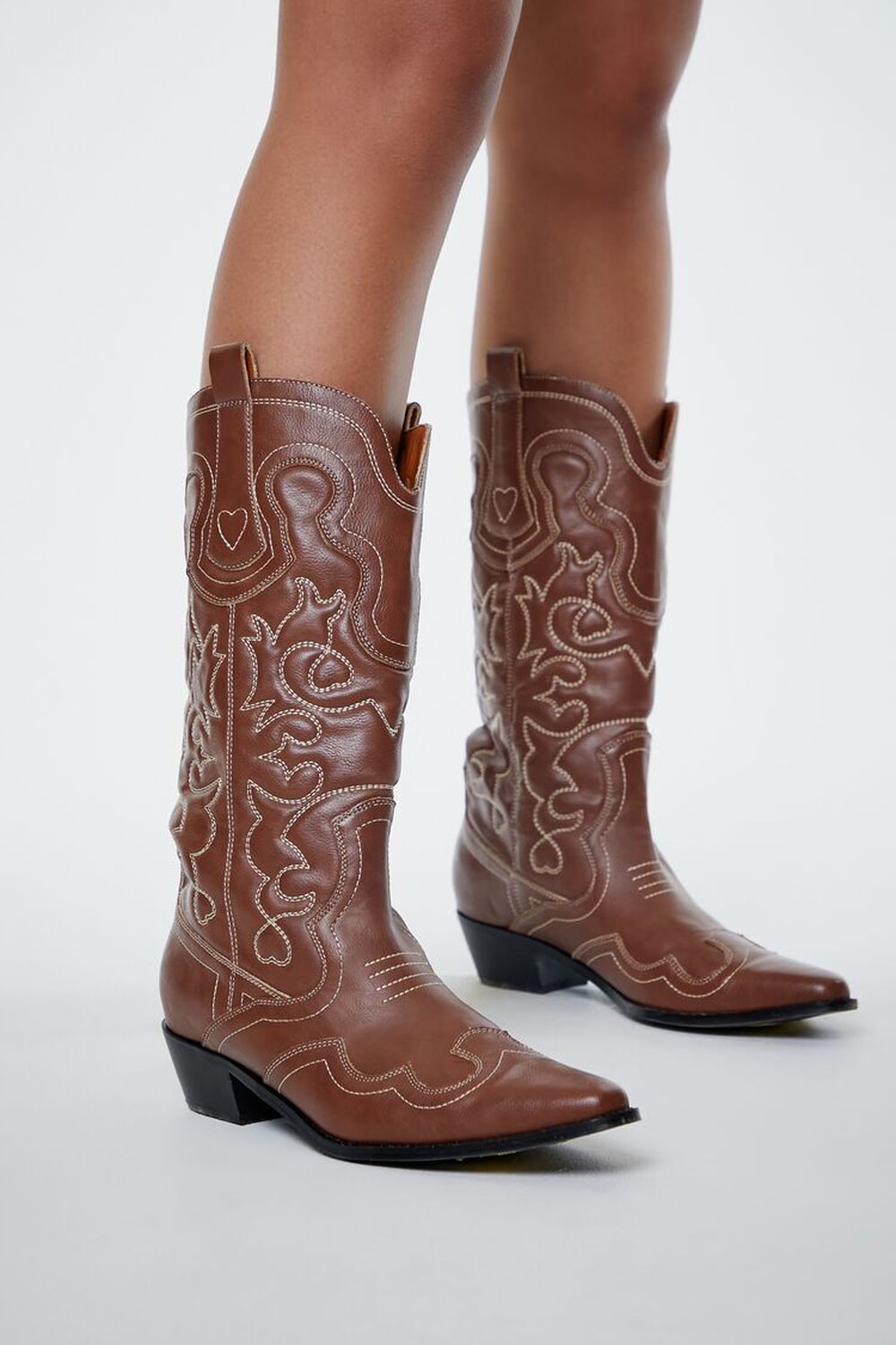 Embroidered Western Cowboy Boots