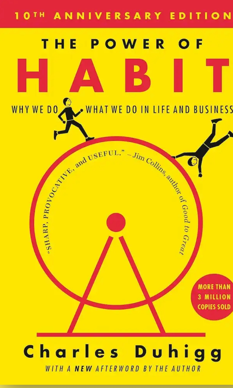 book cover of the power of habit