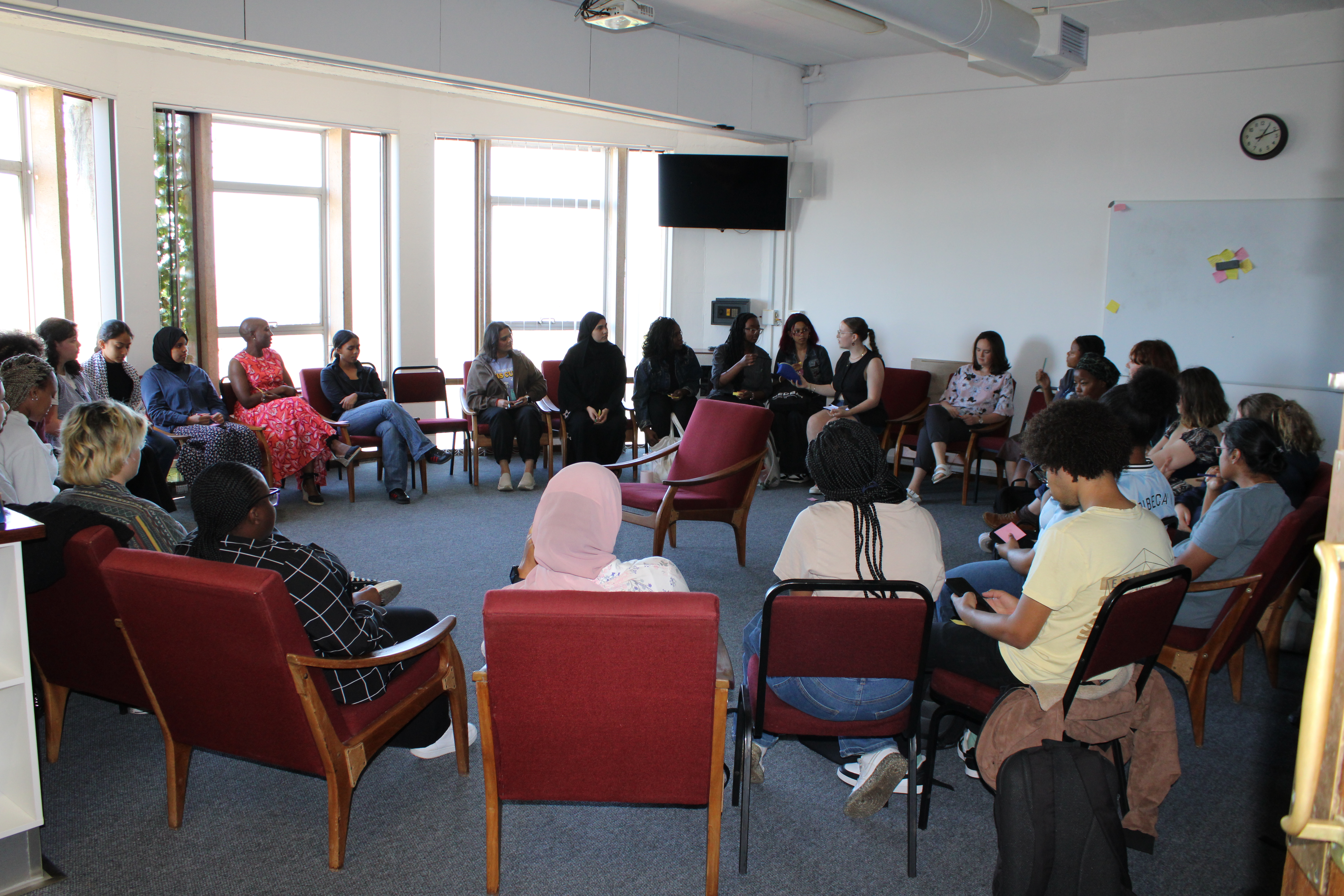 An open discussion held at the first Women in Physics event at UCT, in South Africa