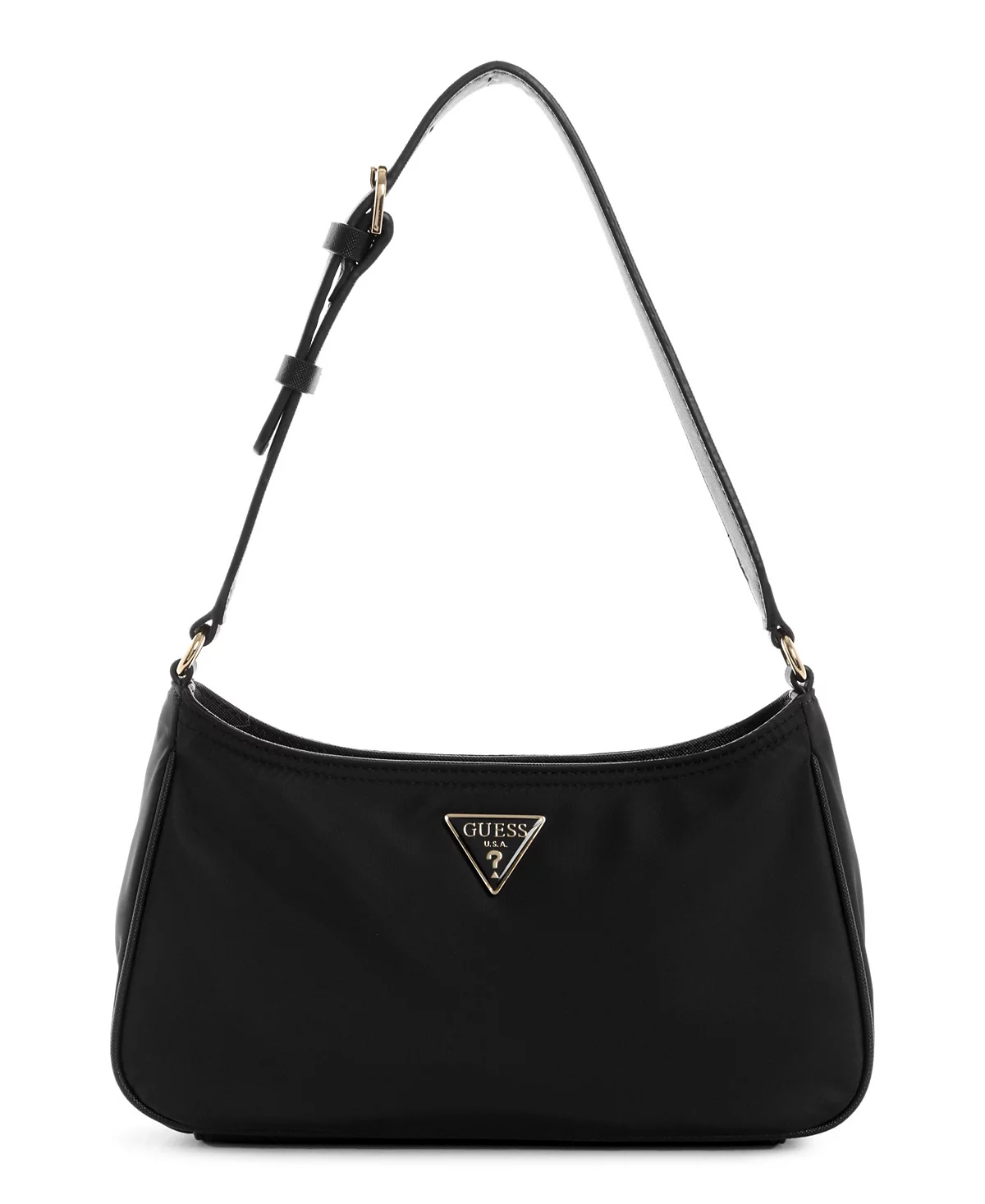 GUESS black Little Bay Shoulder Bag
