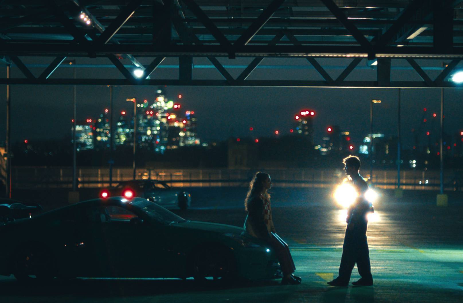 Noah and Nick’s first kiss in a Stratford car park
