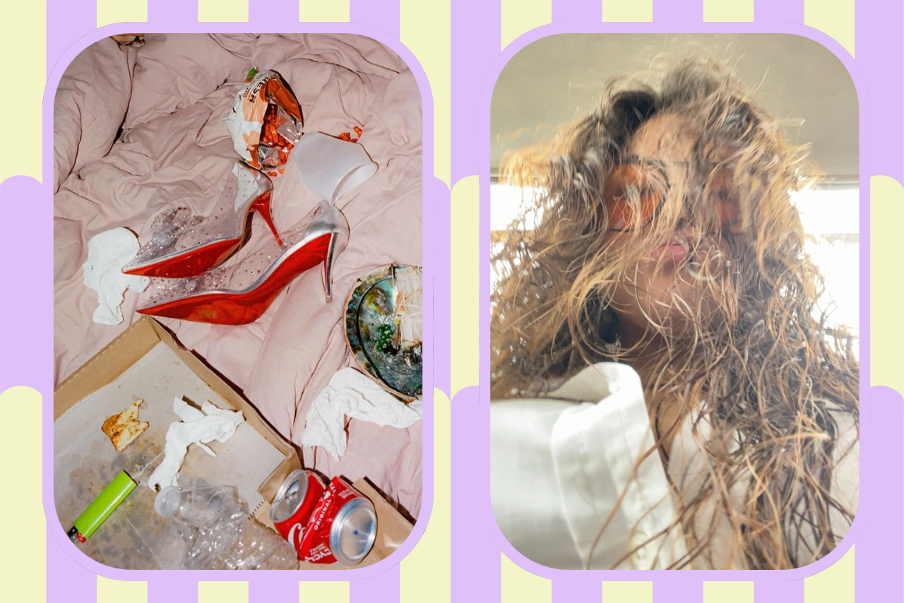 messy girl aesthetic