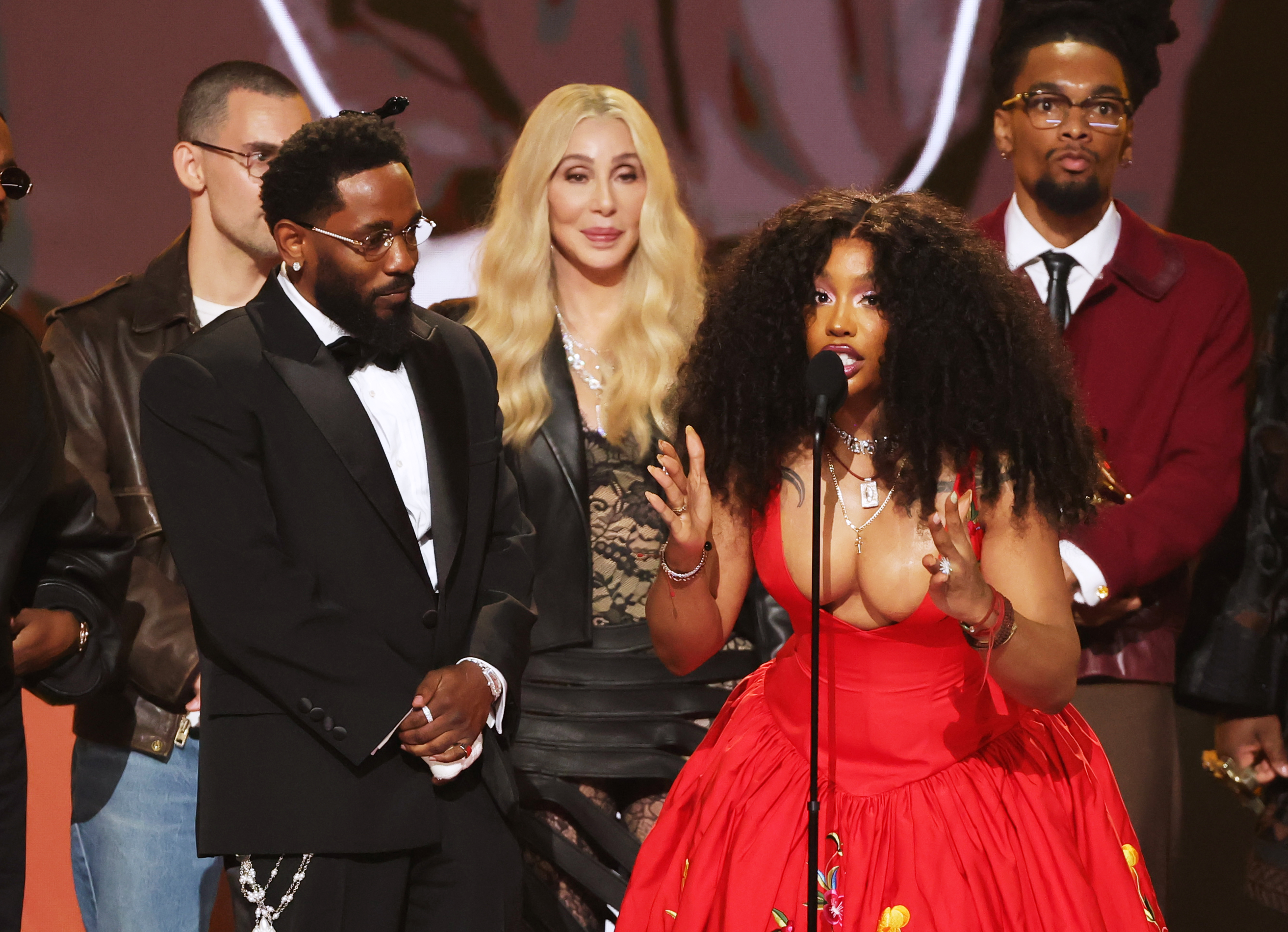 sza acceptance speech at the 2026 grammys
