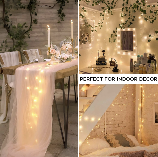 Suddus 33-Foot Fairy Lights