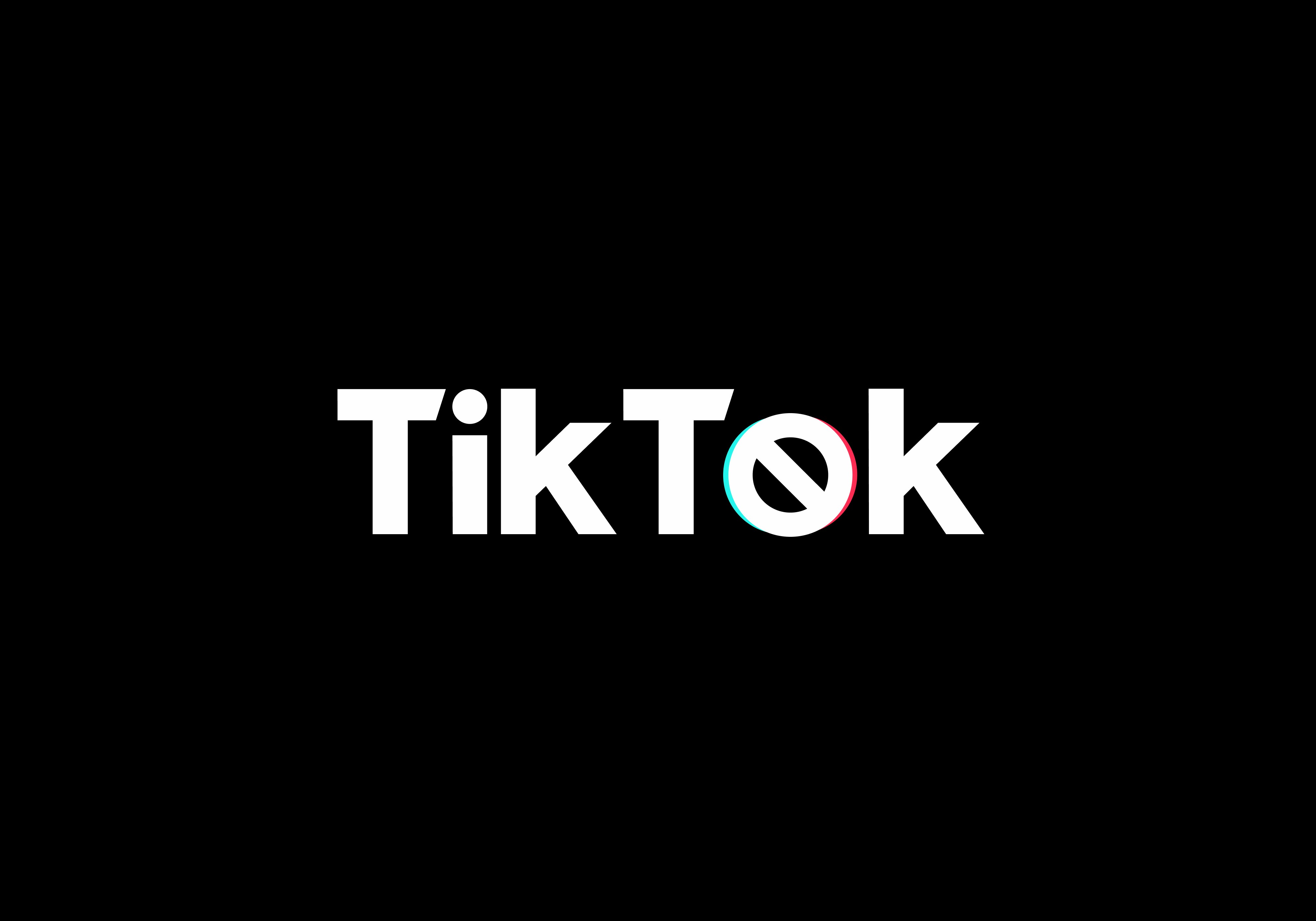 Visual of Tiktok being Cancelled