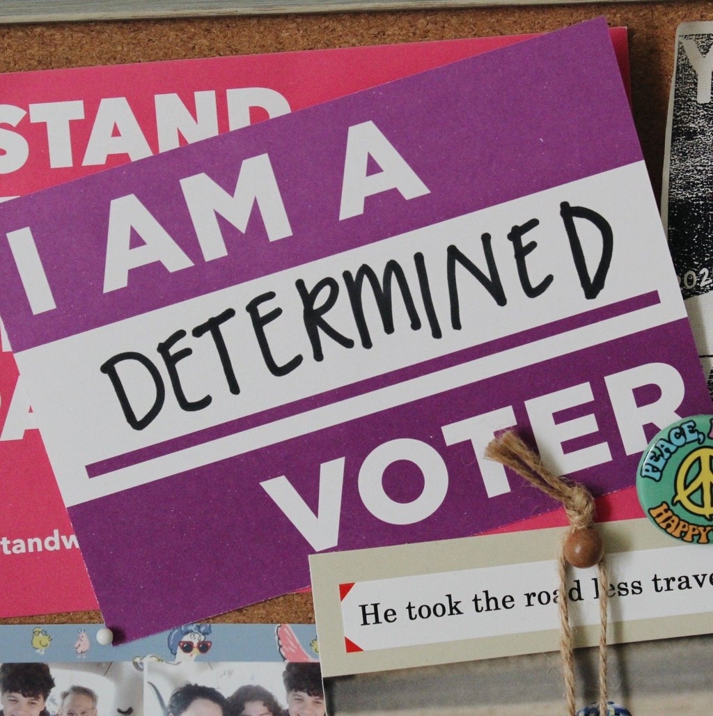 I am a determined voter