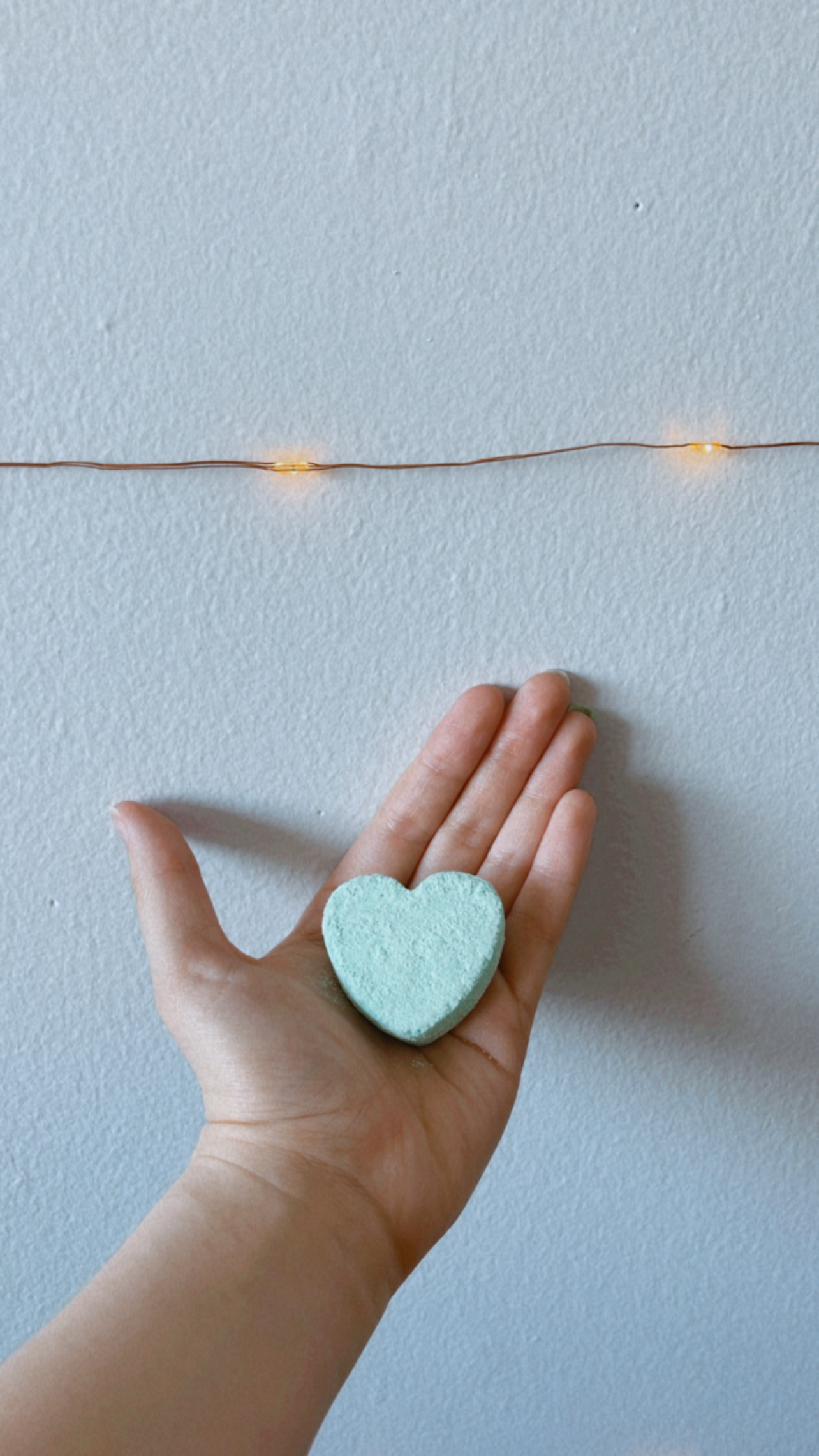 This is an image of shower steamers to be used for my article on spring allergies