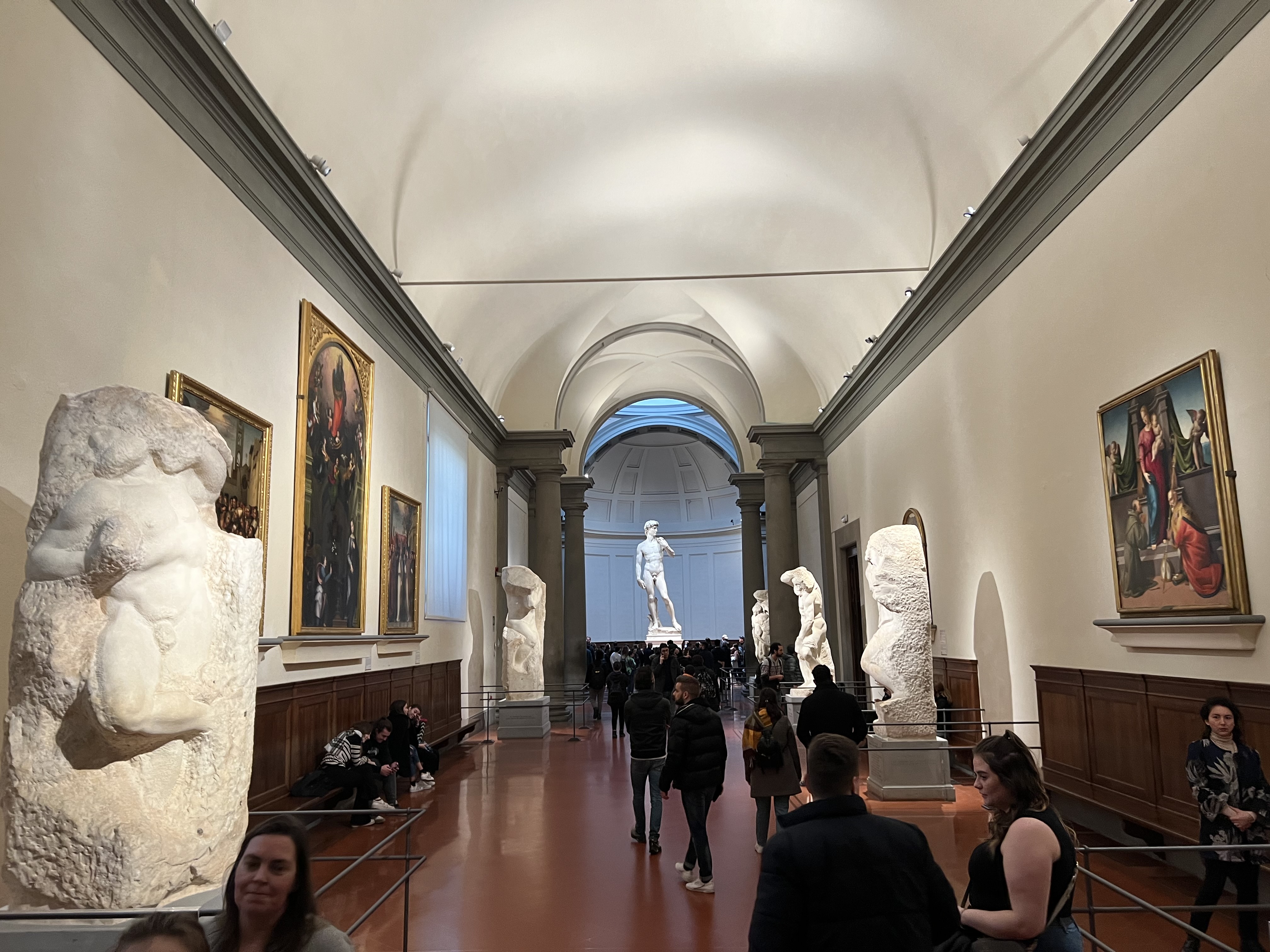 Florence, Italy Accademia (David, Prisoners)