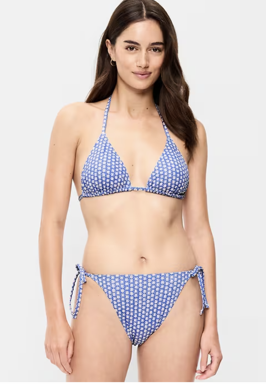 old navy blue bikini