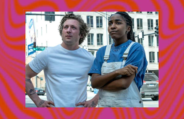 Jeremy Allen White and Ayo Edebiri as Carmy and Sydney in \'The Bear\'