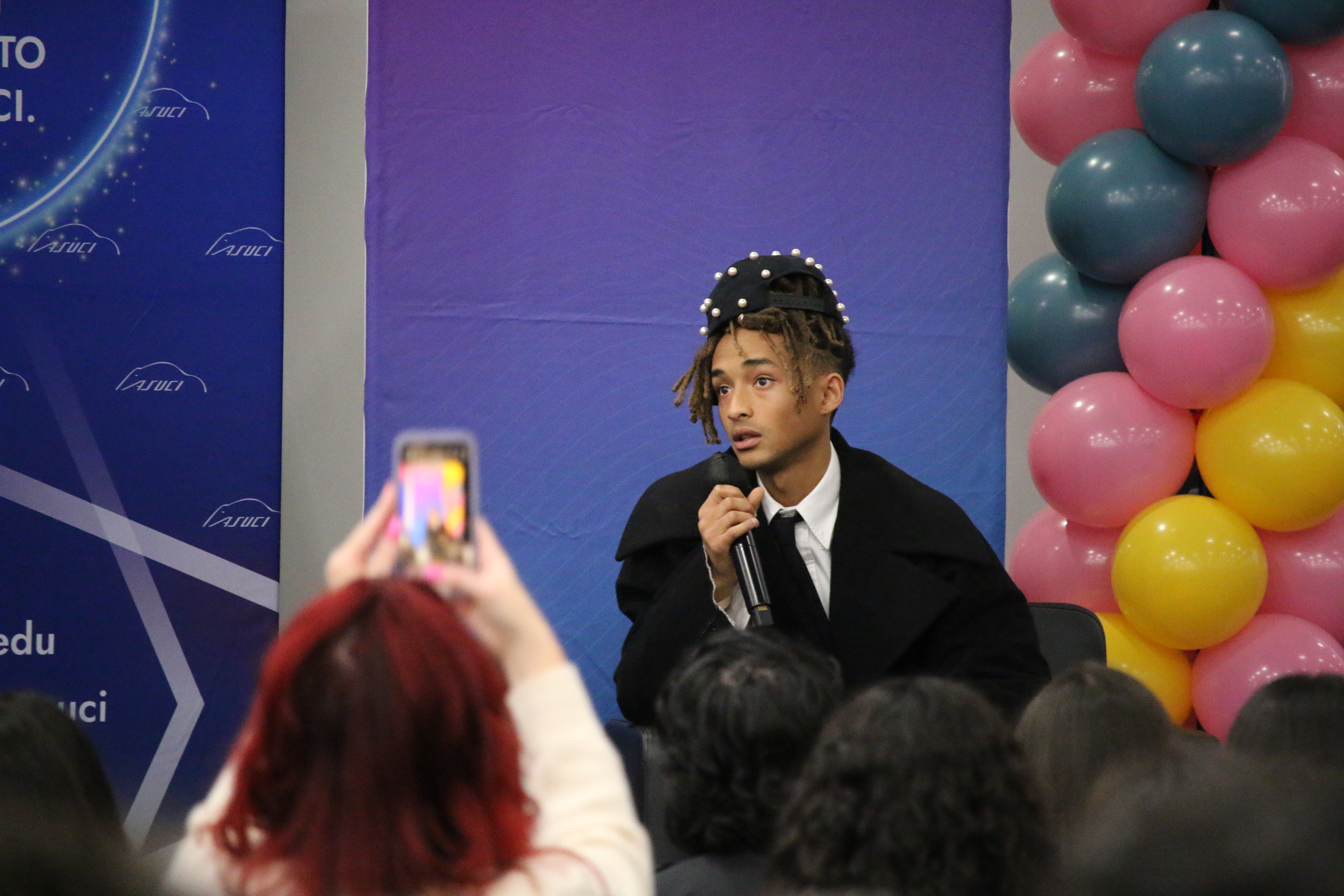 Jaden Smith at Zot Talks