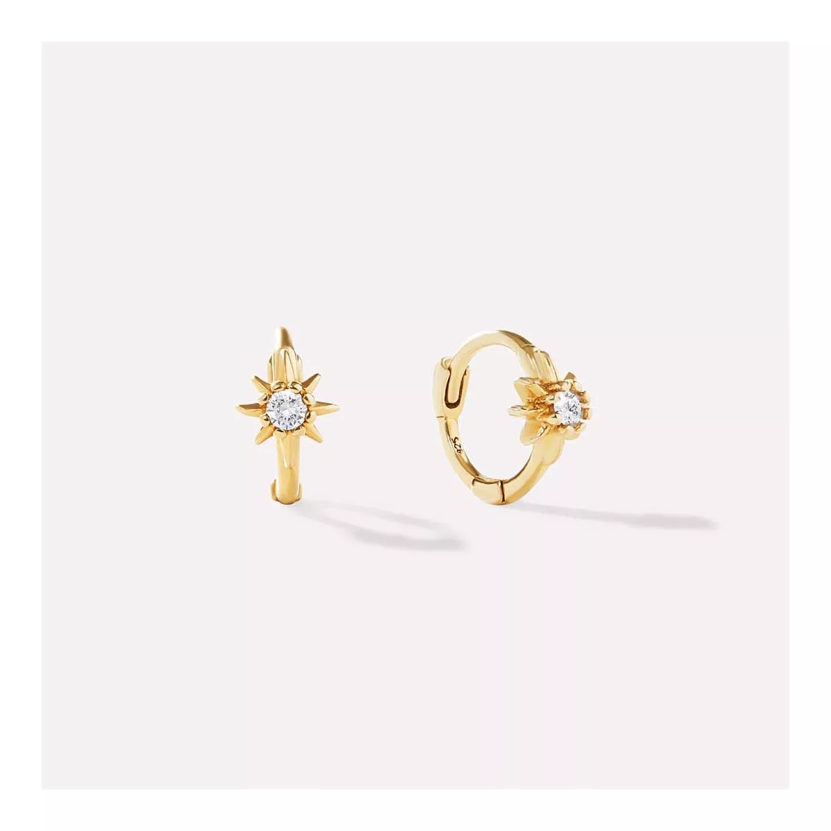 Ana Luisa Sun Huggie Hoops