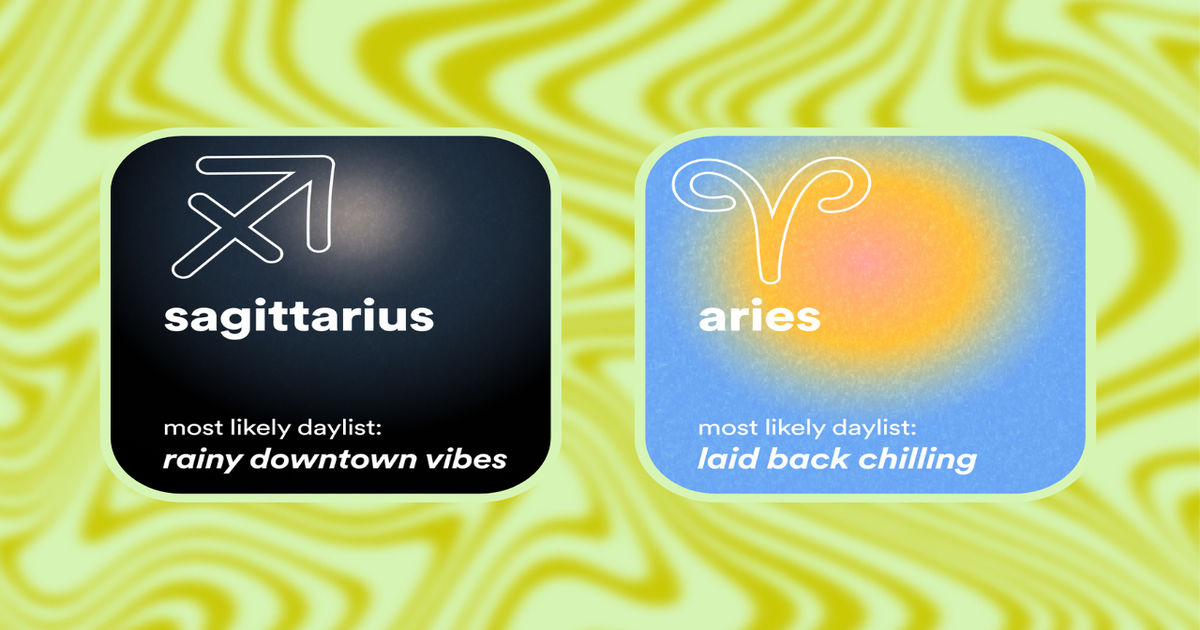 Here's Your Spotify Daylist Title, Based Your Zodiac Sign