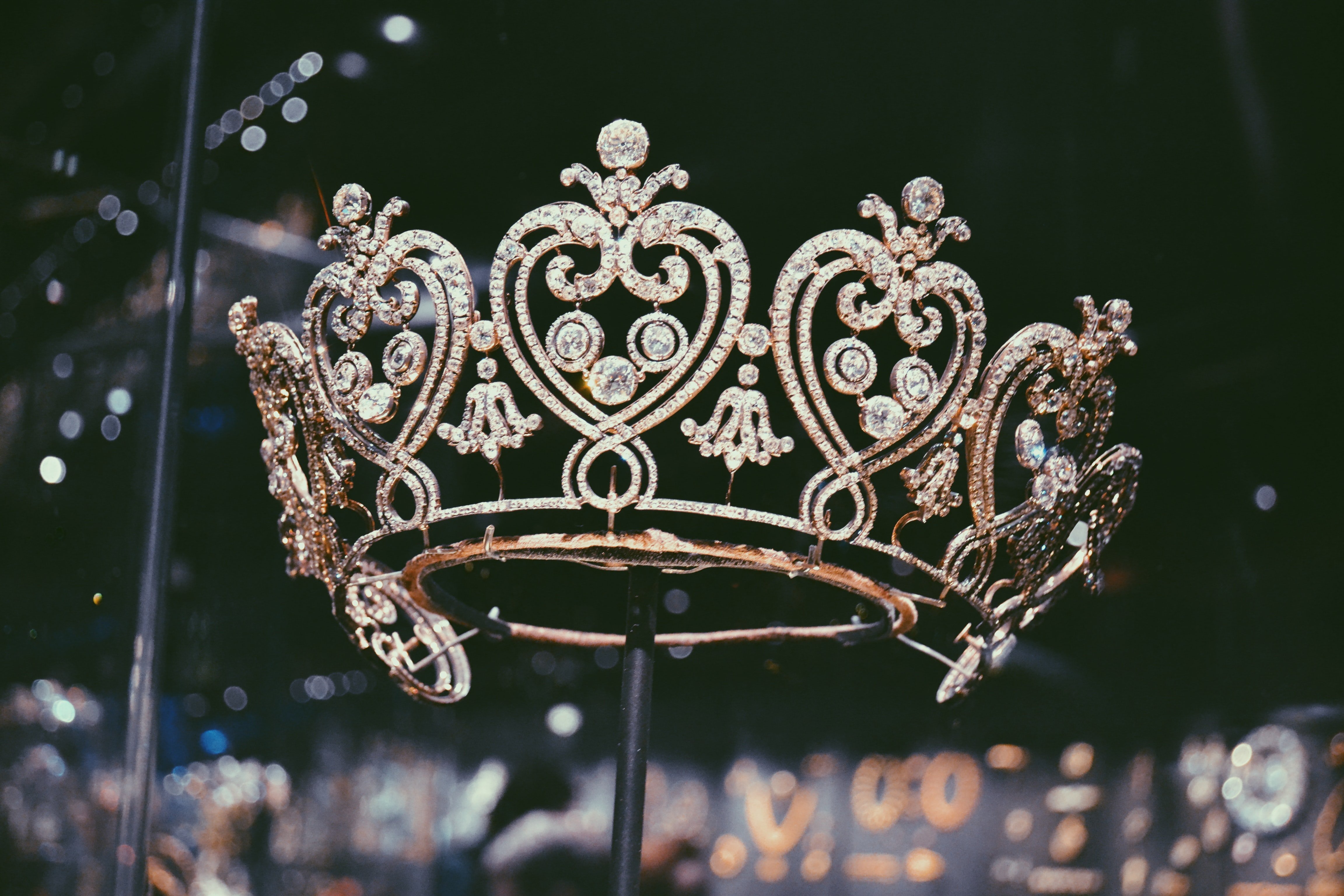 Diamond tiara on display by Amy Leigh Barnard on Unsplash