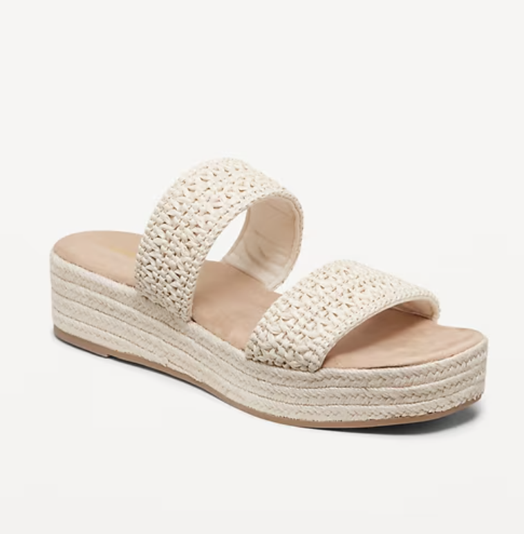 Old Navy Double-Strap Espadrille Sandals