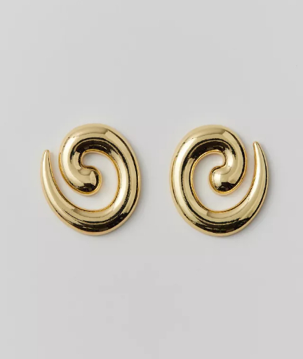 swirl earrings