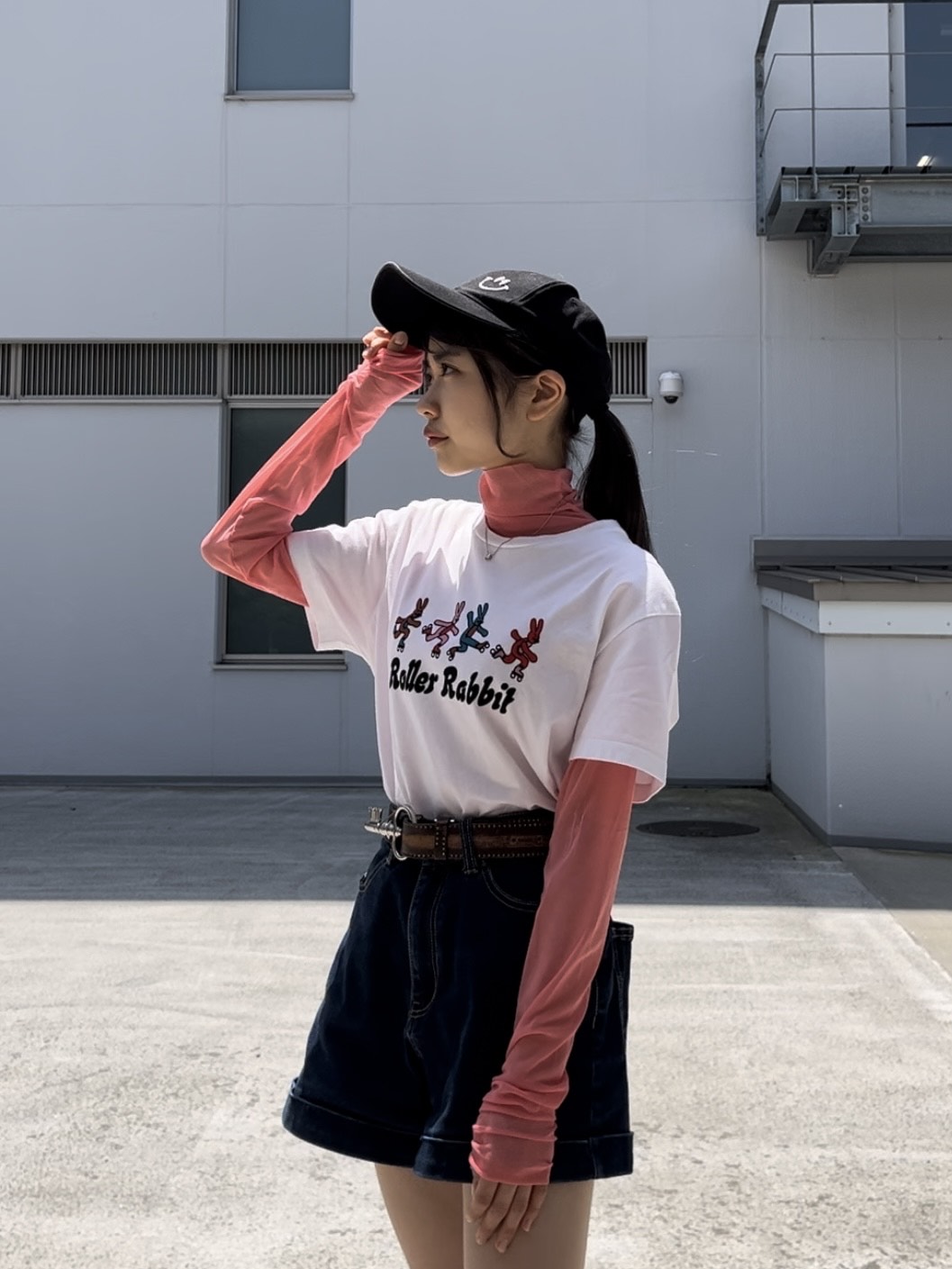 fashion snap for showing my T-shirt